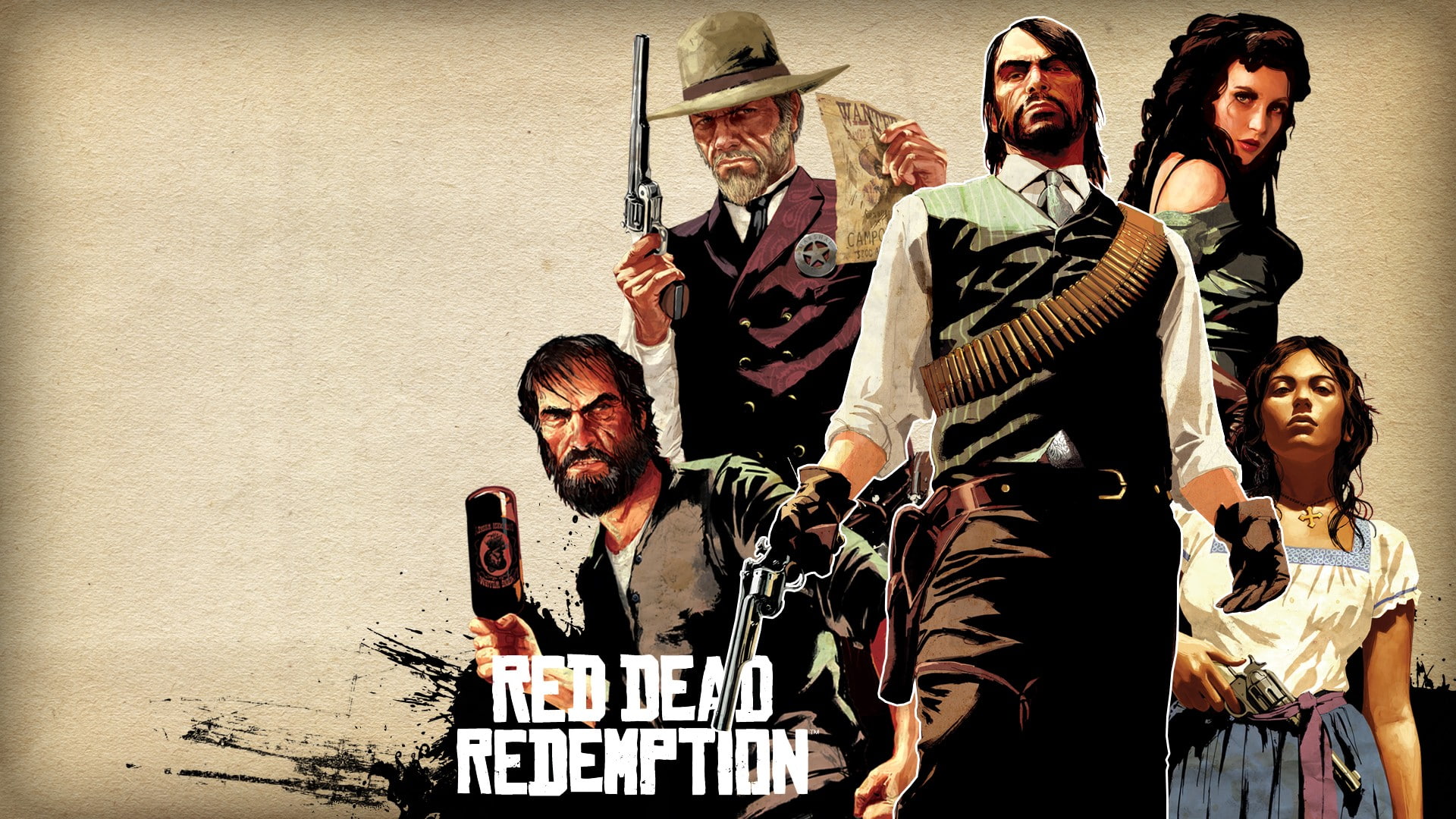1080P, western, Red Dead Redemption, John Marston, video games, Rockstar Games, HD Wallpaper