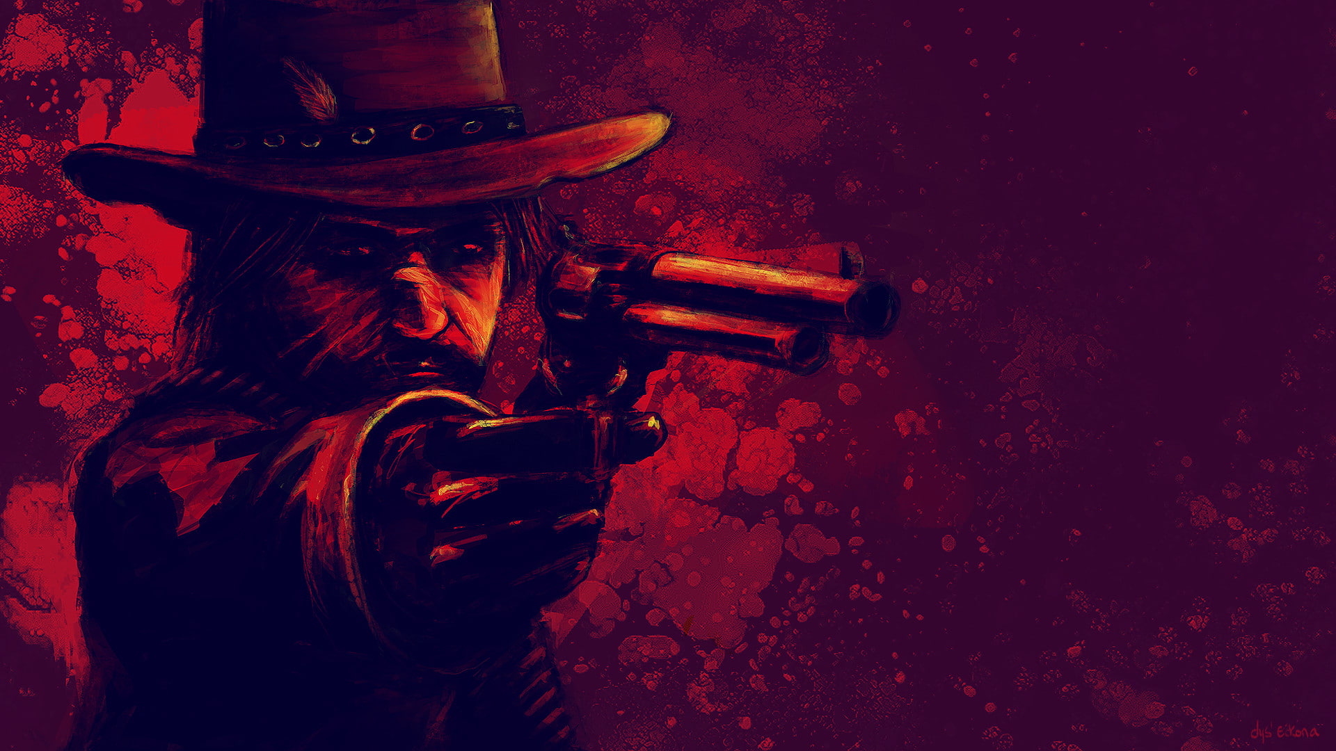 Red Dead, Red Dead Redemption 2, John Marston, 1080P, HD Wallpaper