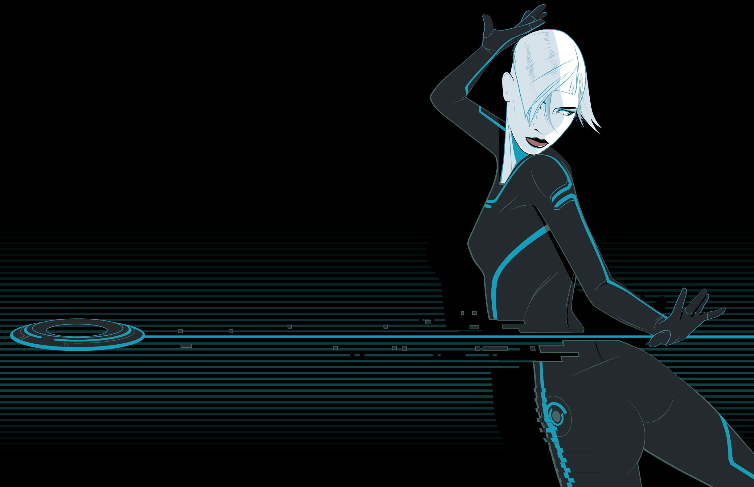 1080P, artist, art, Craig Drake, the film, TRON:Legacy, HD Wallpaper