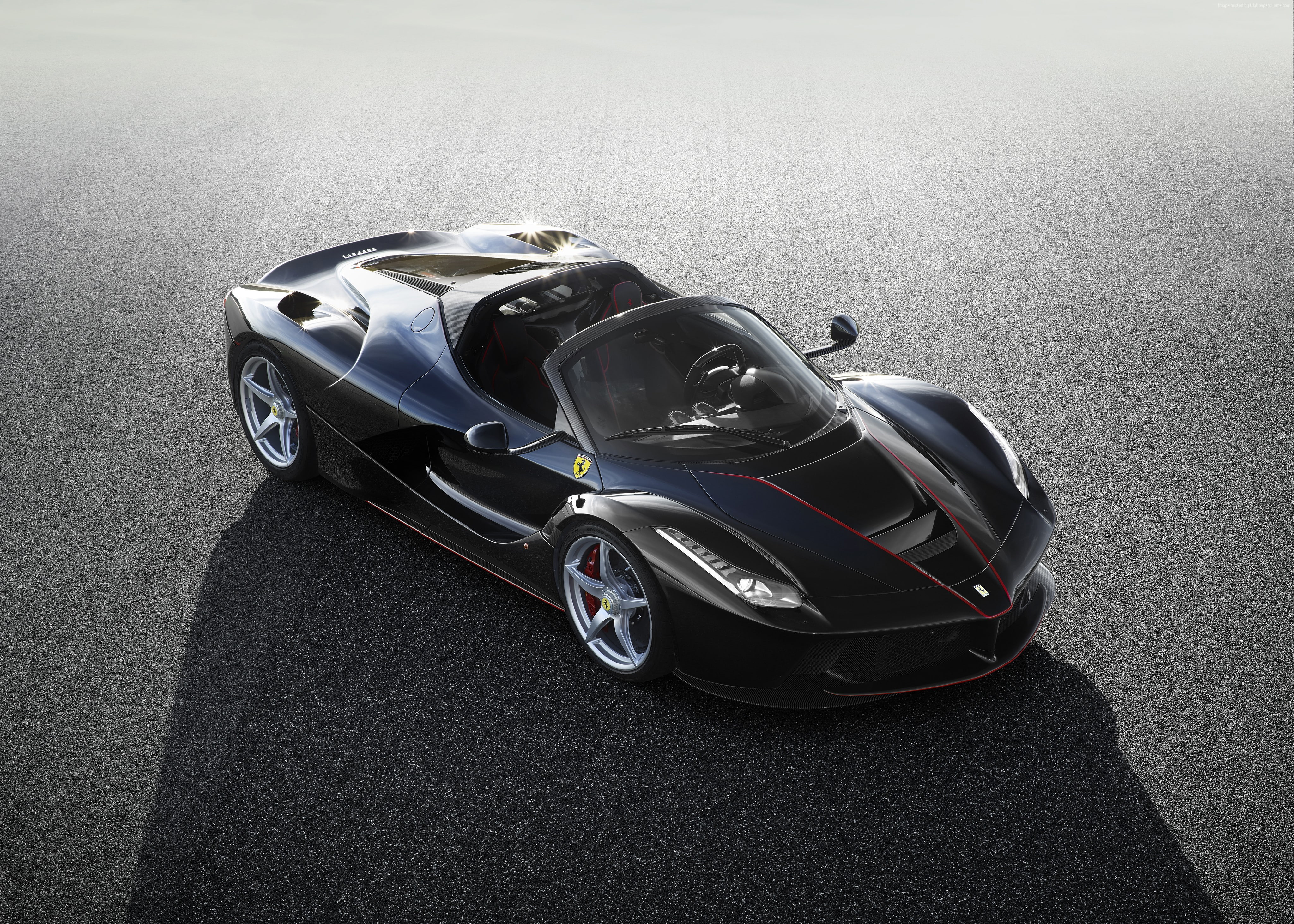 hypercar, 4K, LaFerrari Aperta, black, HD Wallpaper