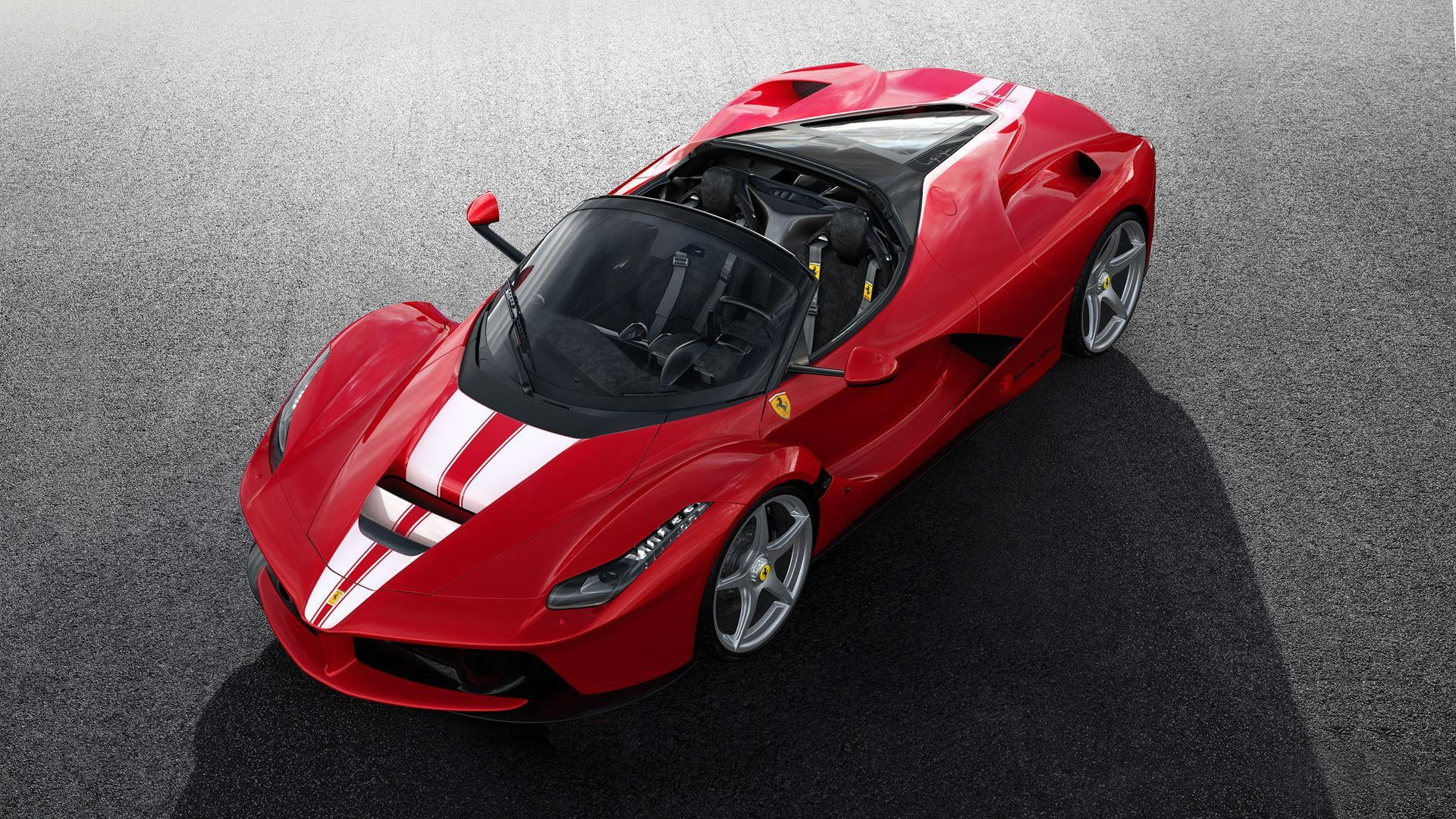 ferrari, aperta, laferrari, car, 1080P, supercar, HD Wallpaper
