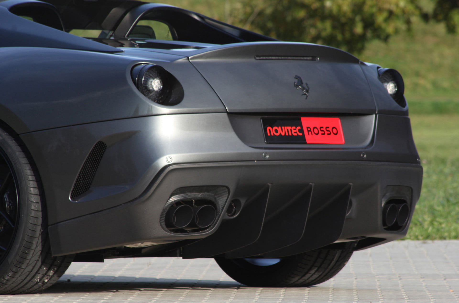 ferrari, 1080P, aperta, novitec, sa, rosso, car, HD Wallpaper