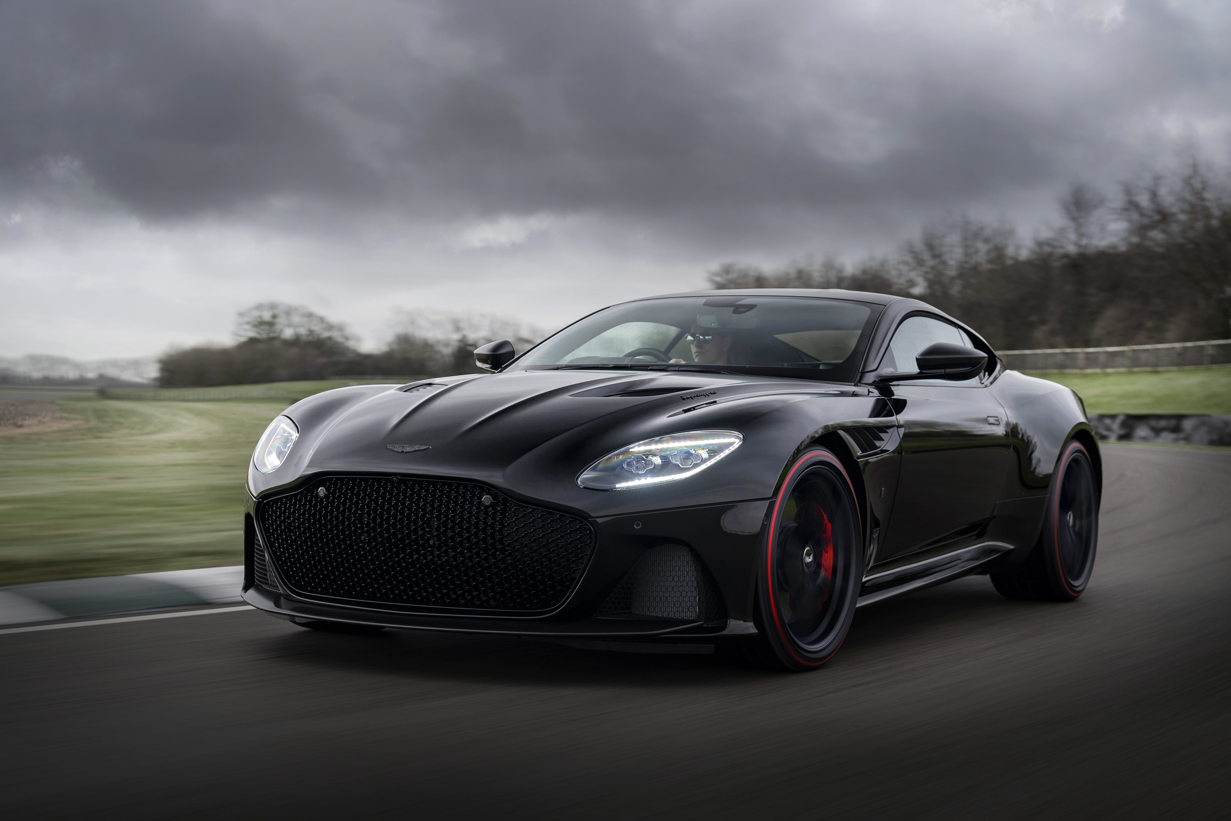 Aston Martin DBS Superleggera, Aston Martin, Vehicle, Black Car, Sport Car, Car, 4K, HD Wallpaper