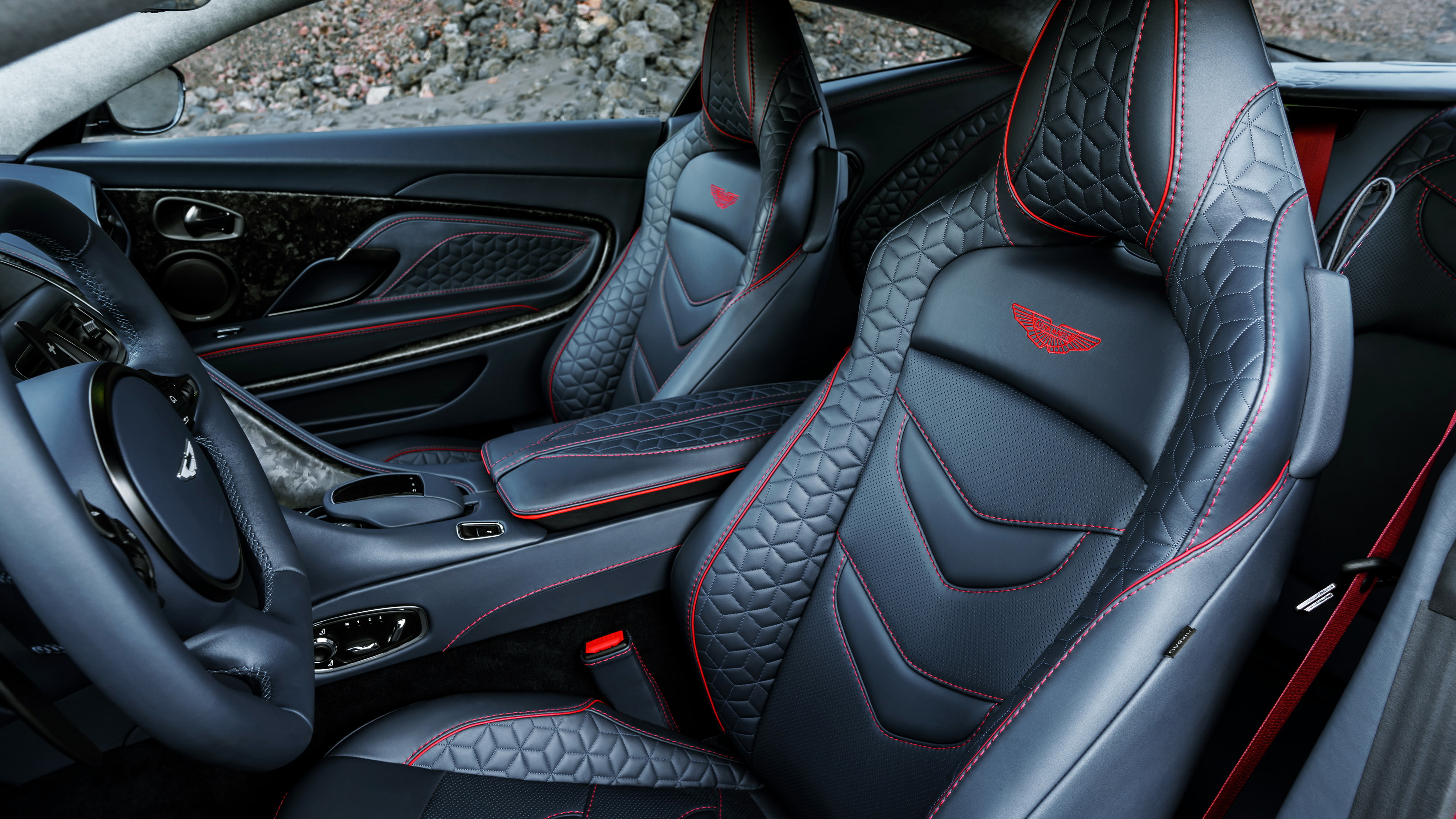 4K, DBS, Martin, Superleggera, Aston, 2018, Interior, HD Wallpaper