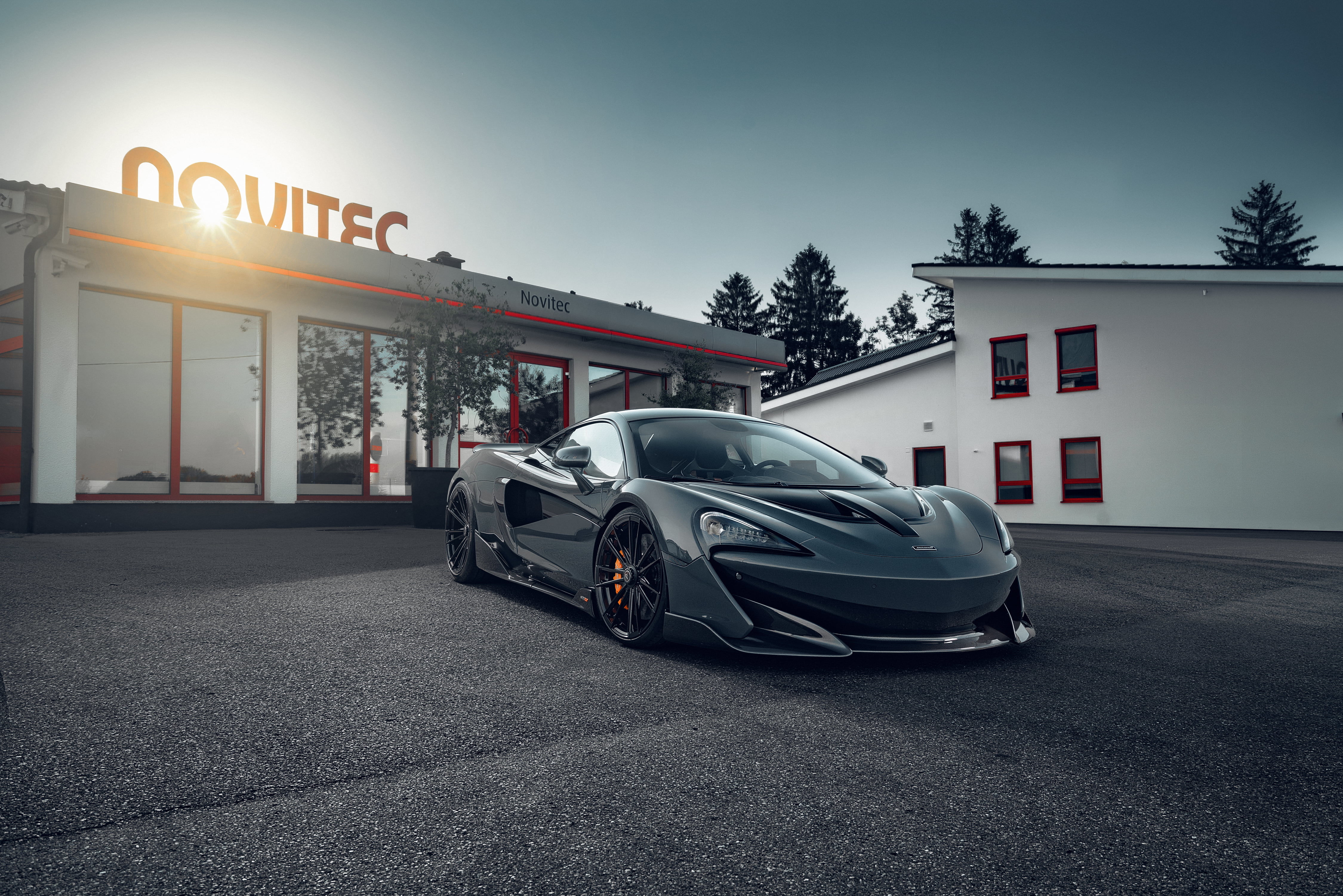 Vehicle, McLaren, McLaren 600LT, Sport Car, Supercar, 4K, Silver Car, Car, HD Wallpaper
