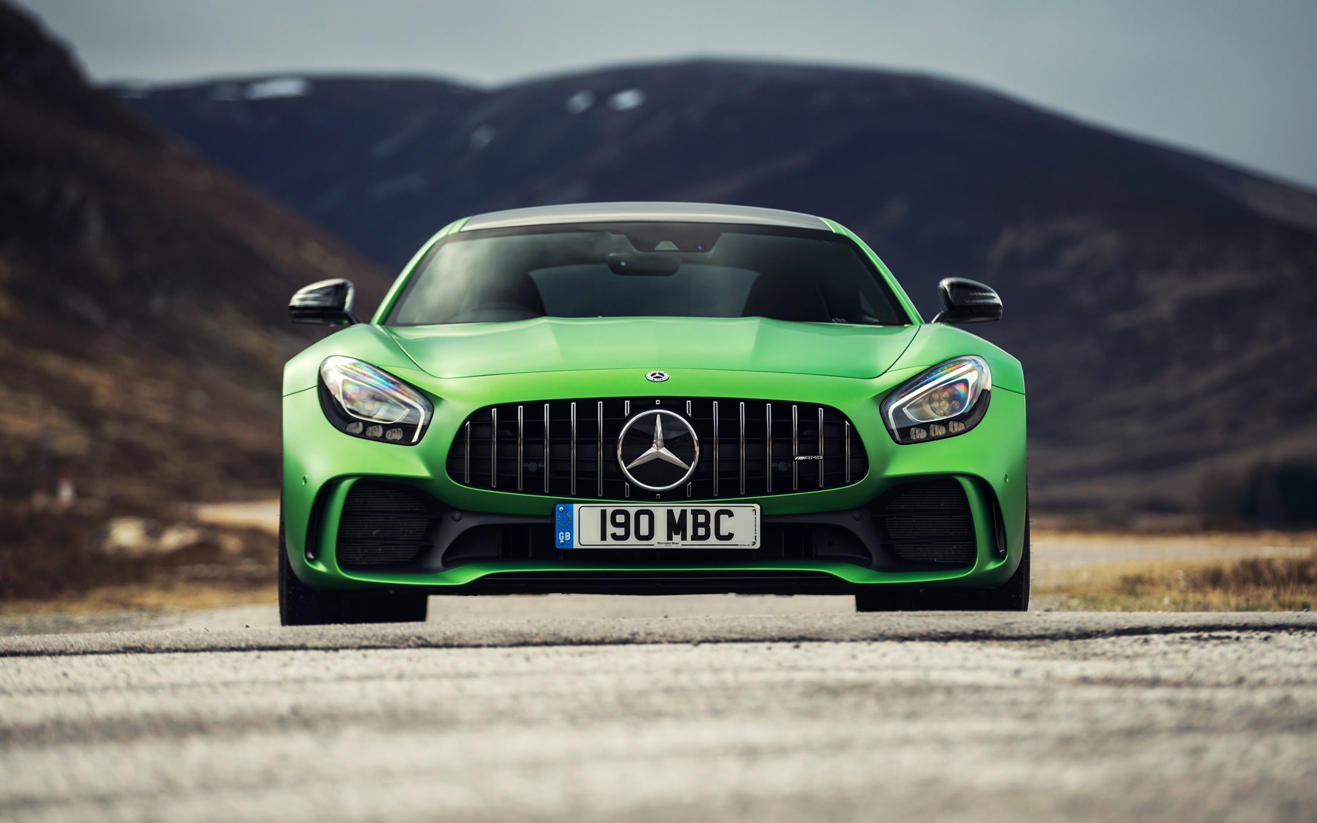 surface level, amg, land vehicle, gtr, transportation, hd, poster, close-up, mode of transportation, car, selective focus, environment, number, HD Wallpaper