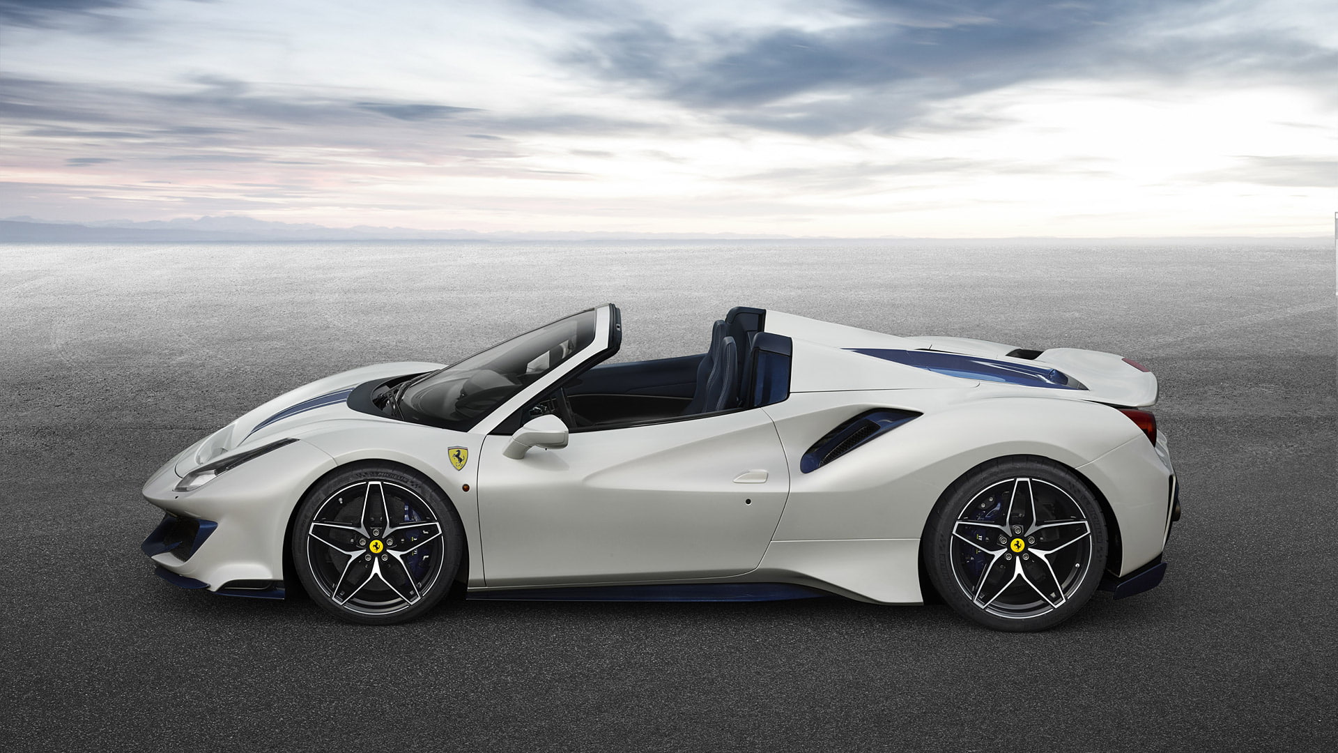 1080P, Supercar, Car, Ferrari, Convertible, Sport Car, Ferrari 488 Pista Spider, HD Wallpaper