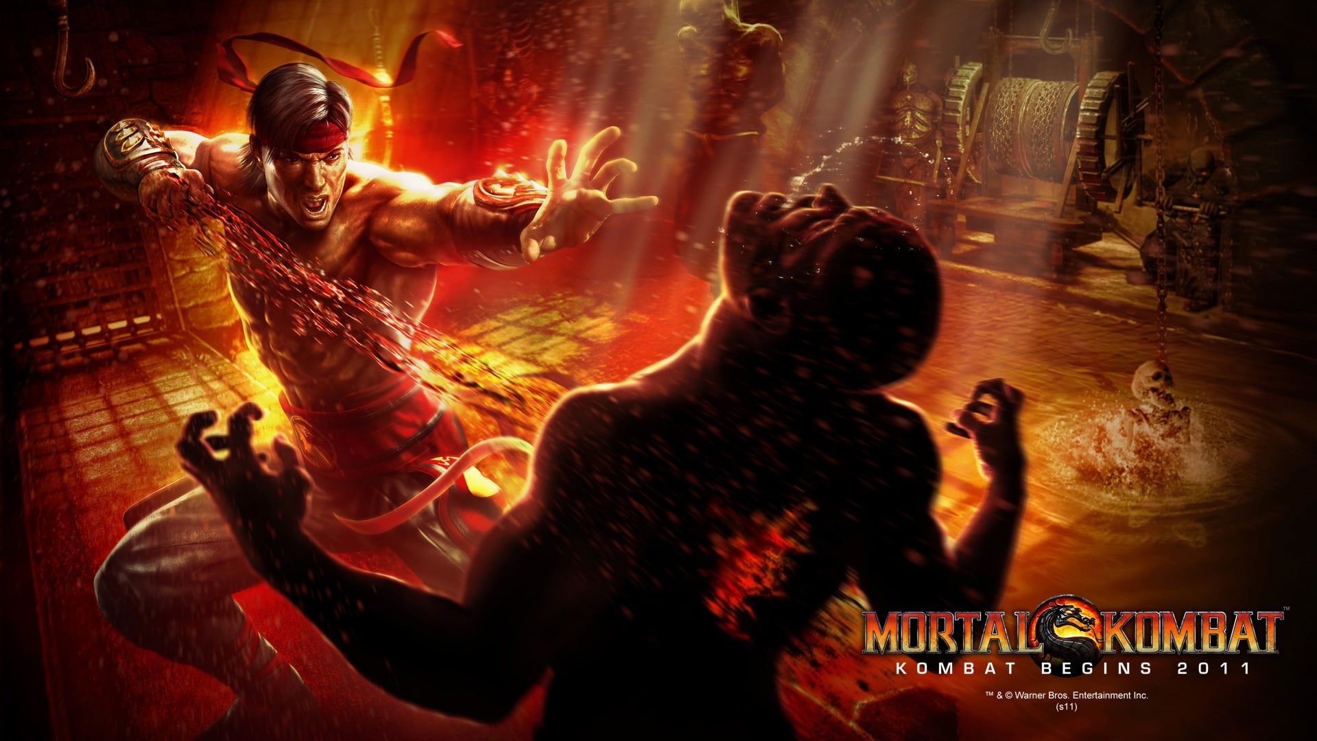 hd, logo, 1080P, video, kang, mortal, liu, liu kang, kombat, games, art, Mortal Kombat, x, HD Wallpaper
