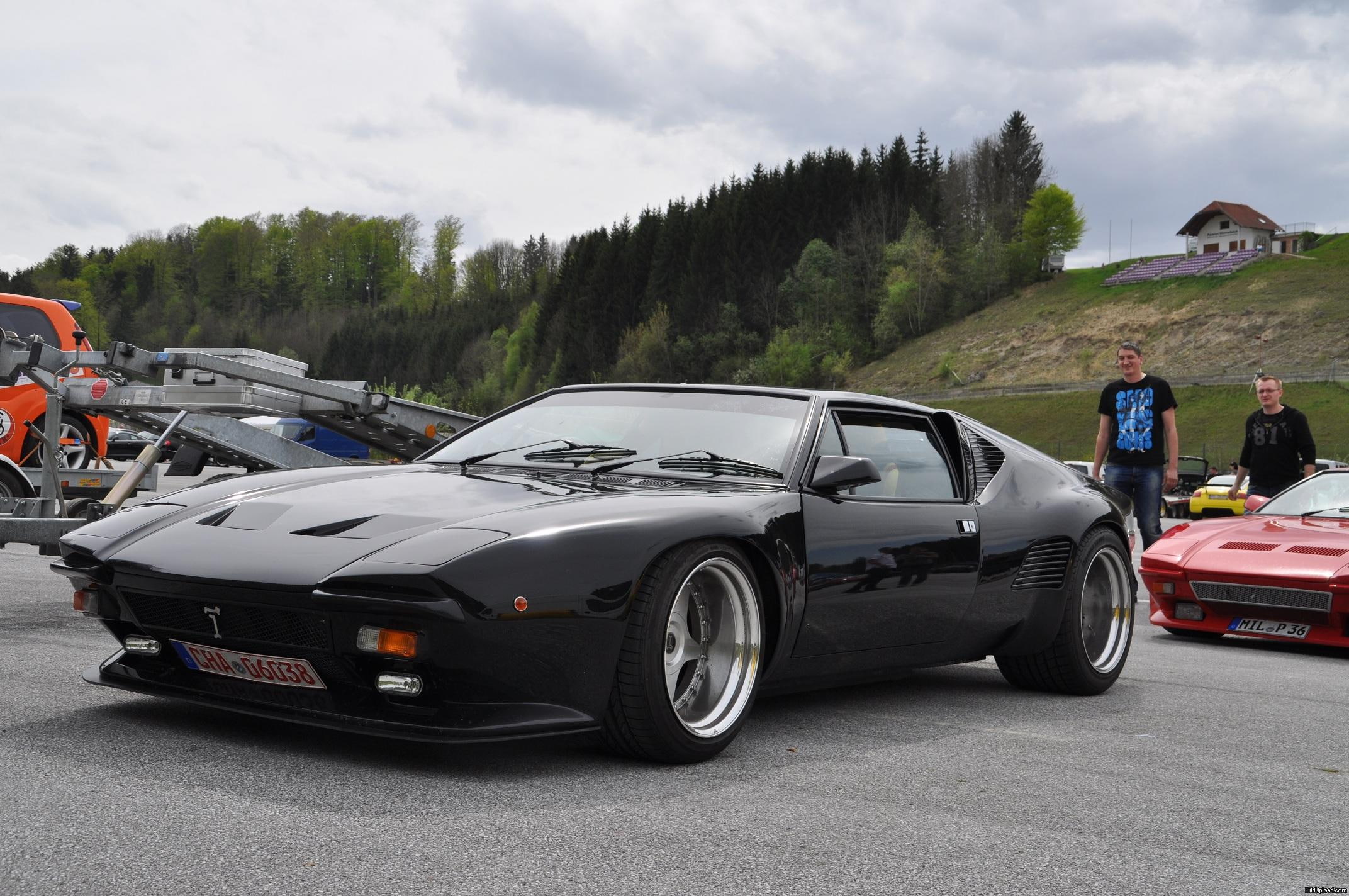 pantera, 1080P, supercar, tomaso, de tomaso, HD Wallpaper