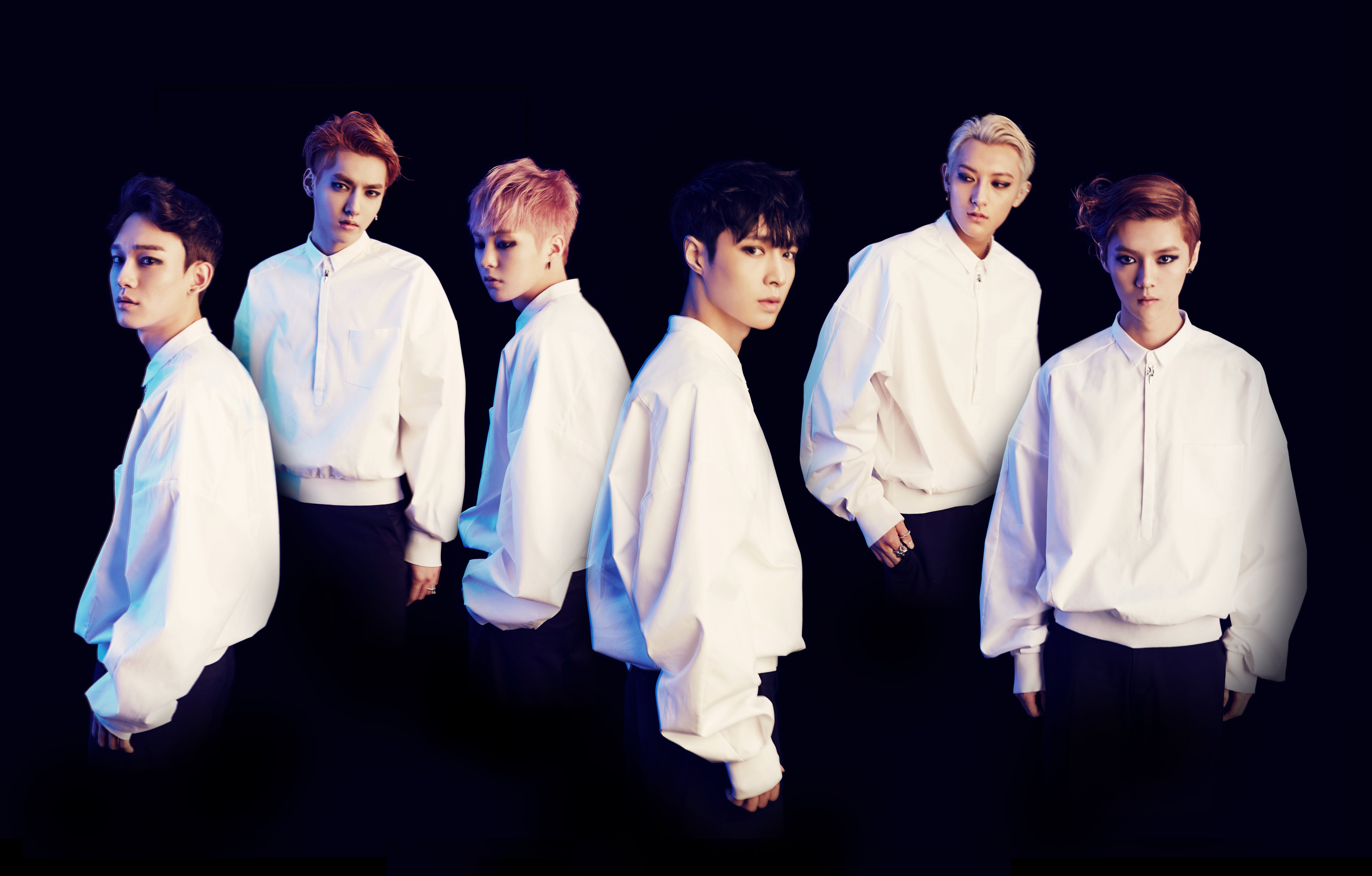r b, k pop, dance, exo m, exo, pop, 8K, kpop, electro, HD Wallpaper