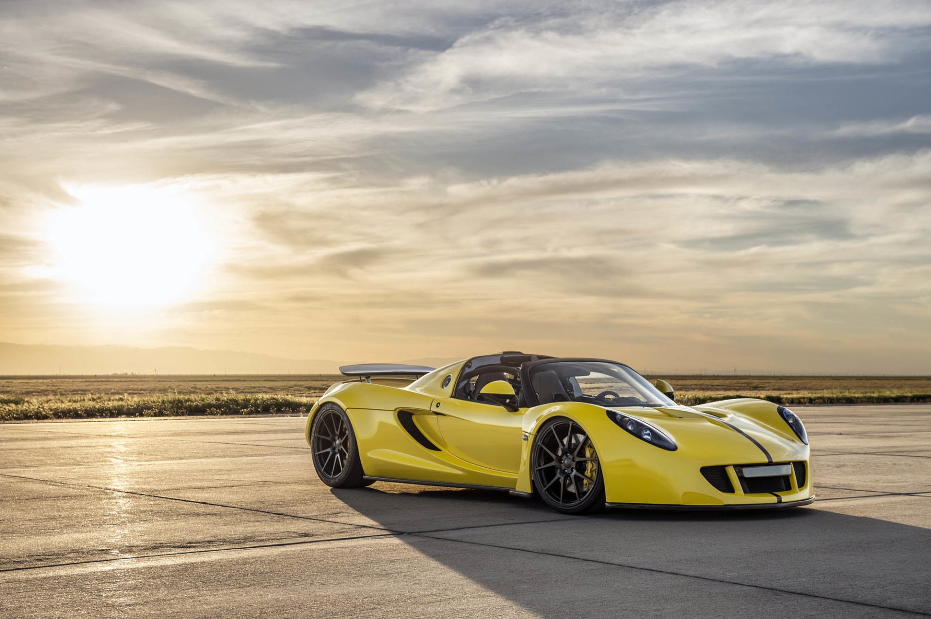 Vehicles, 1080P, Hennessey Venom GT, Vehicle, Hennessey Venom GT Spyder, Car, Supercar, HD Wallpaper