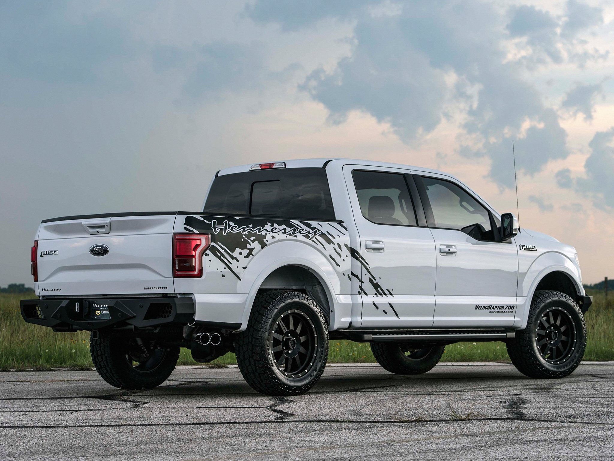 2016, supercharged, 1080P, 25th, 700, velociraptor, hennessey, anniversary, pickup, HD Wallpaper