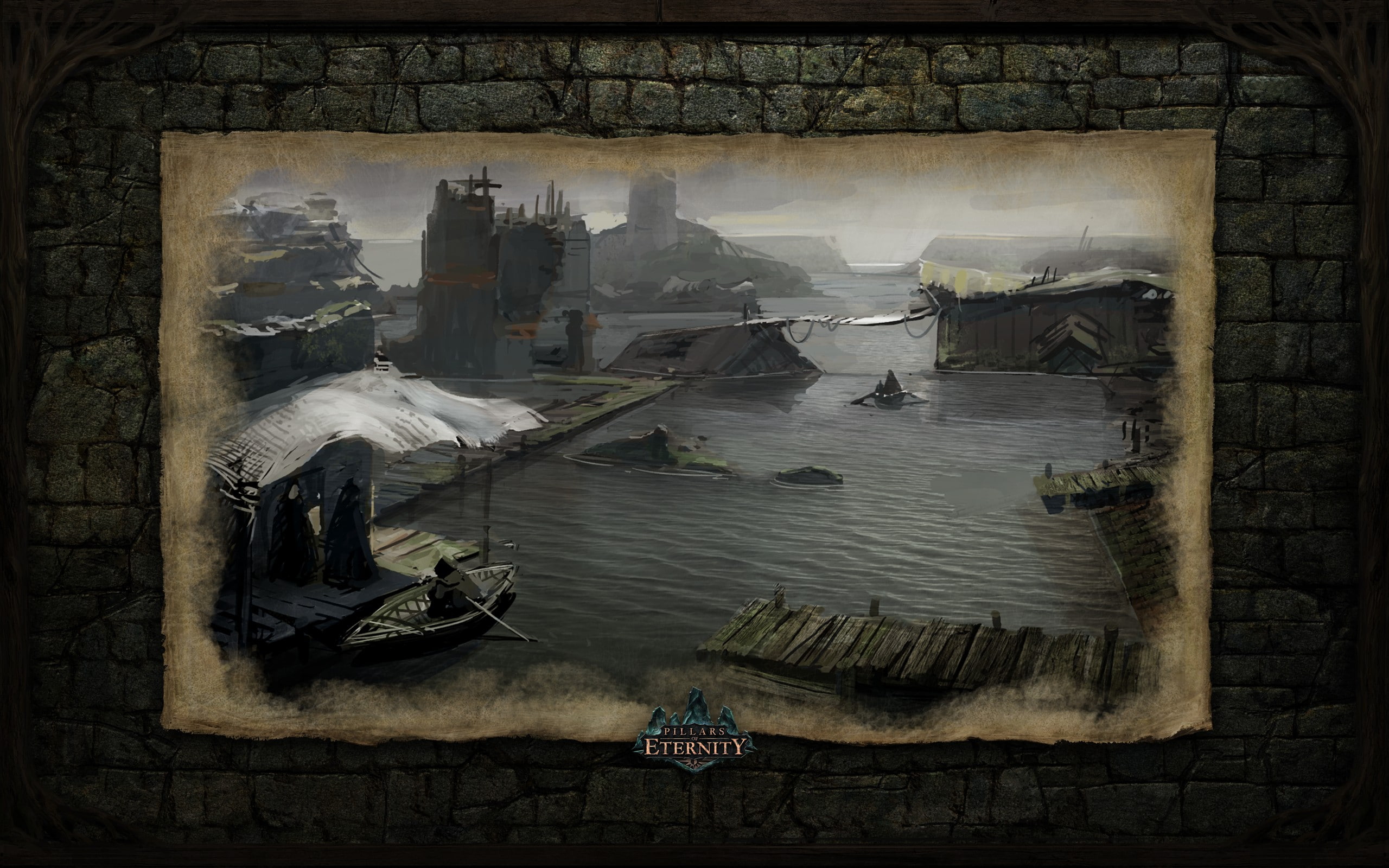 Pillars of Eternity, rpg, 2K, HD Wallpaper