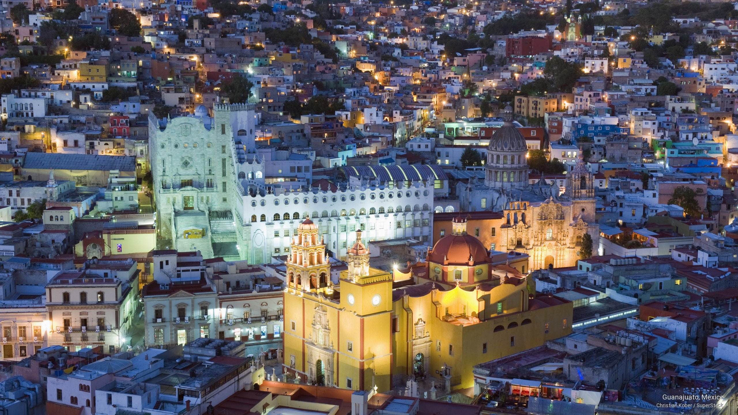 guanajuato, 2K, mexico, Architecture, HD Wallpaper