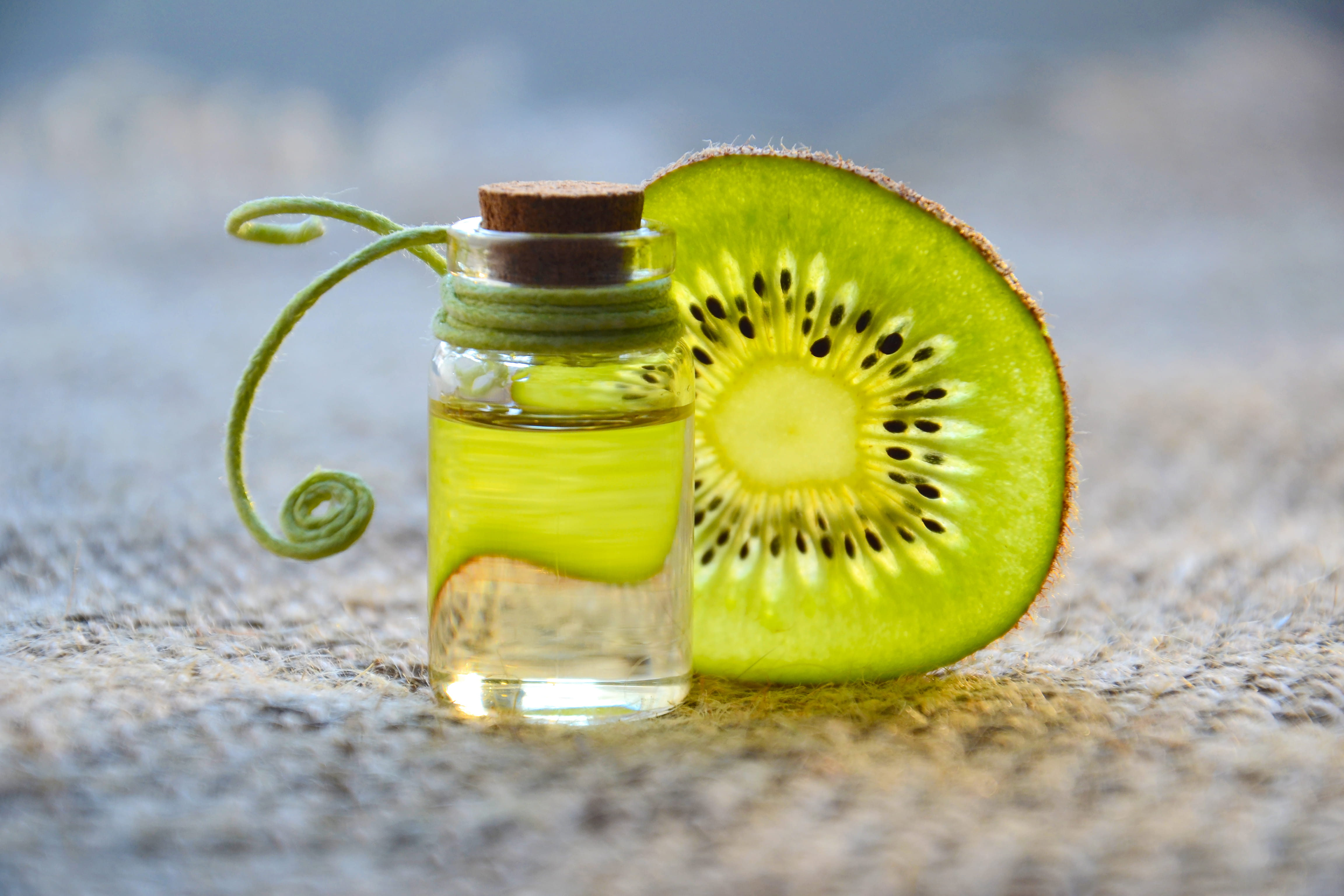 medicine, freshness, no people, treatment, food, kiwi - fruit, fruit, therapy, essential oil, glass bottle, organic, alternative medicine, cosmetology, HD Wallpaper