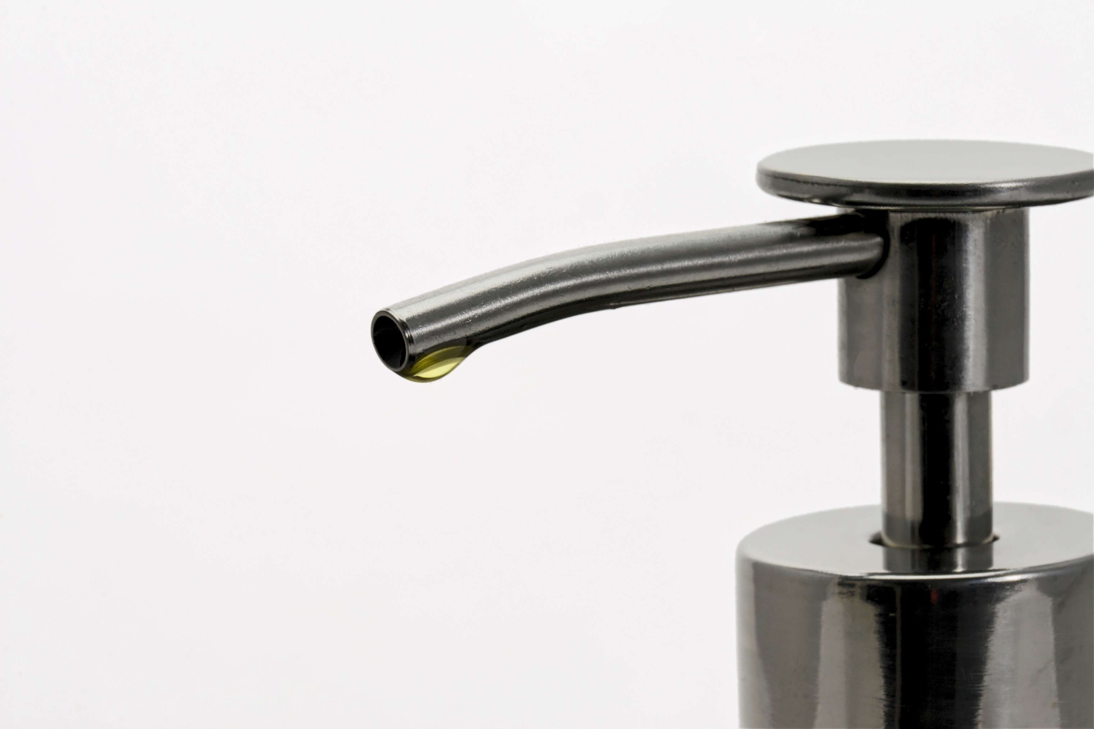 pump, wellness, silver colored, yellow, therapy, no people, refreshment, 2K, oil dispenser, side view, food and drink, white background, massage, donor, HD Wallpaper