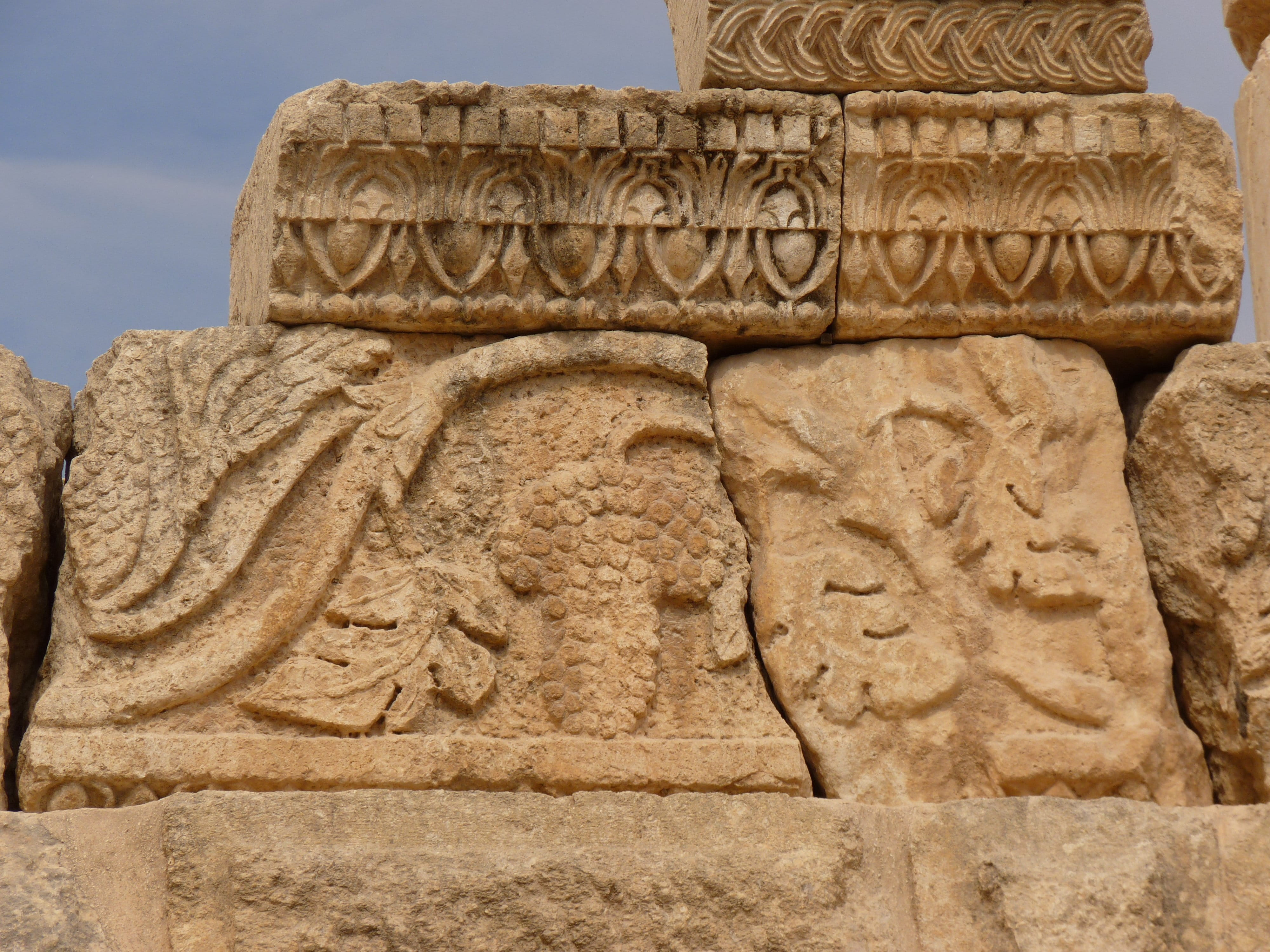 travel, jordan, archaeology, the past, art and craft, creativity, solid, travel destinations, place of worship, relief, stone, carving, no people, representation, HD Wallpaper
