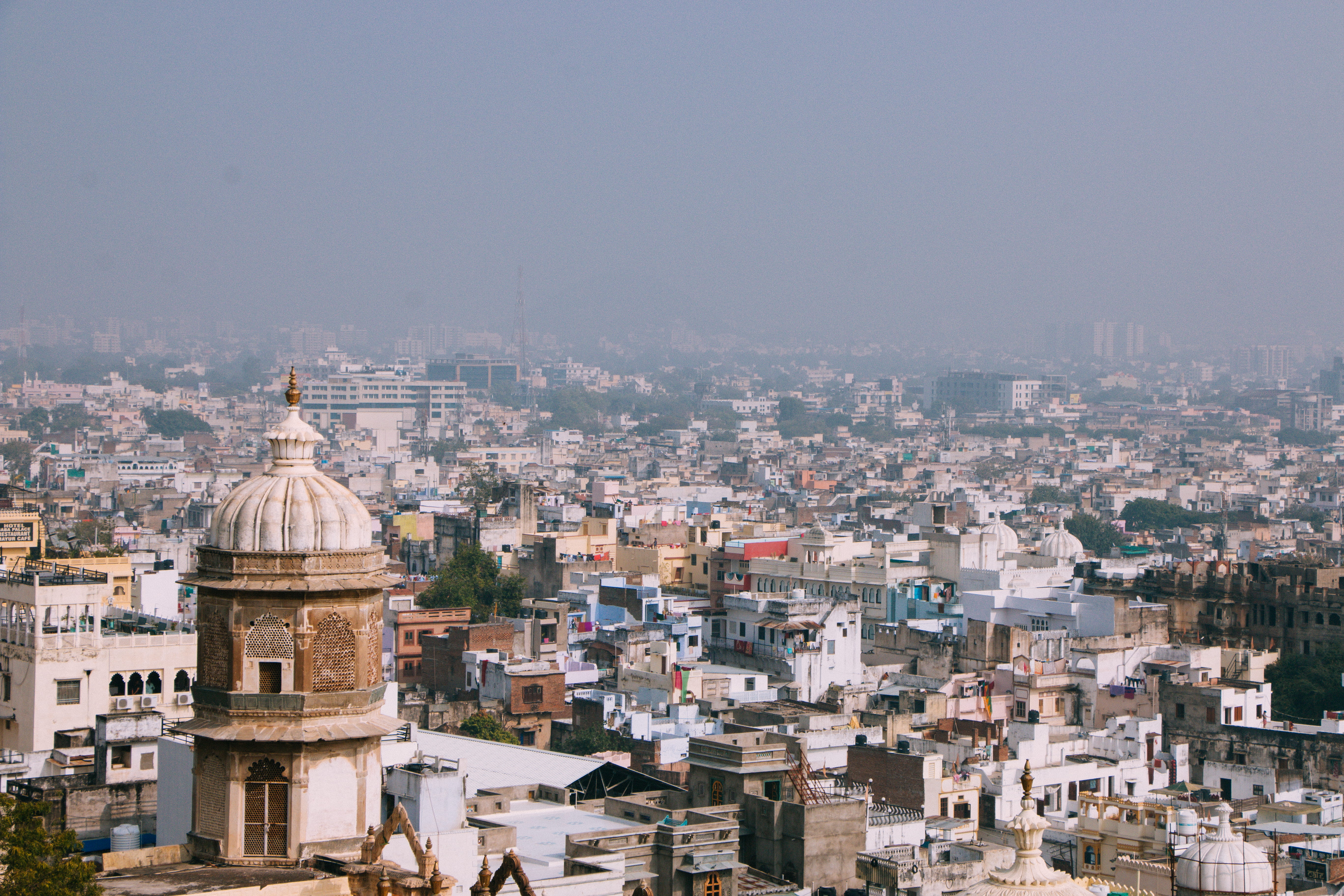 building, sky, religion, architecture, no people, udaipur, houses, building exterior, outdoors, dome, old city, city, india, cityscape, built structure, HD Wallpaper