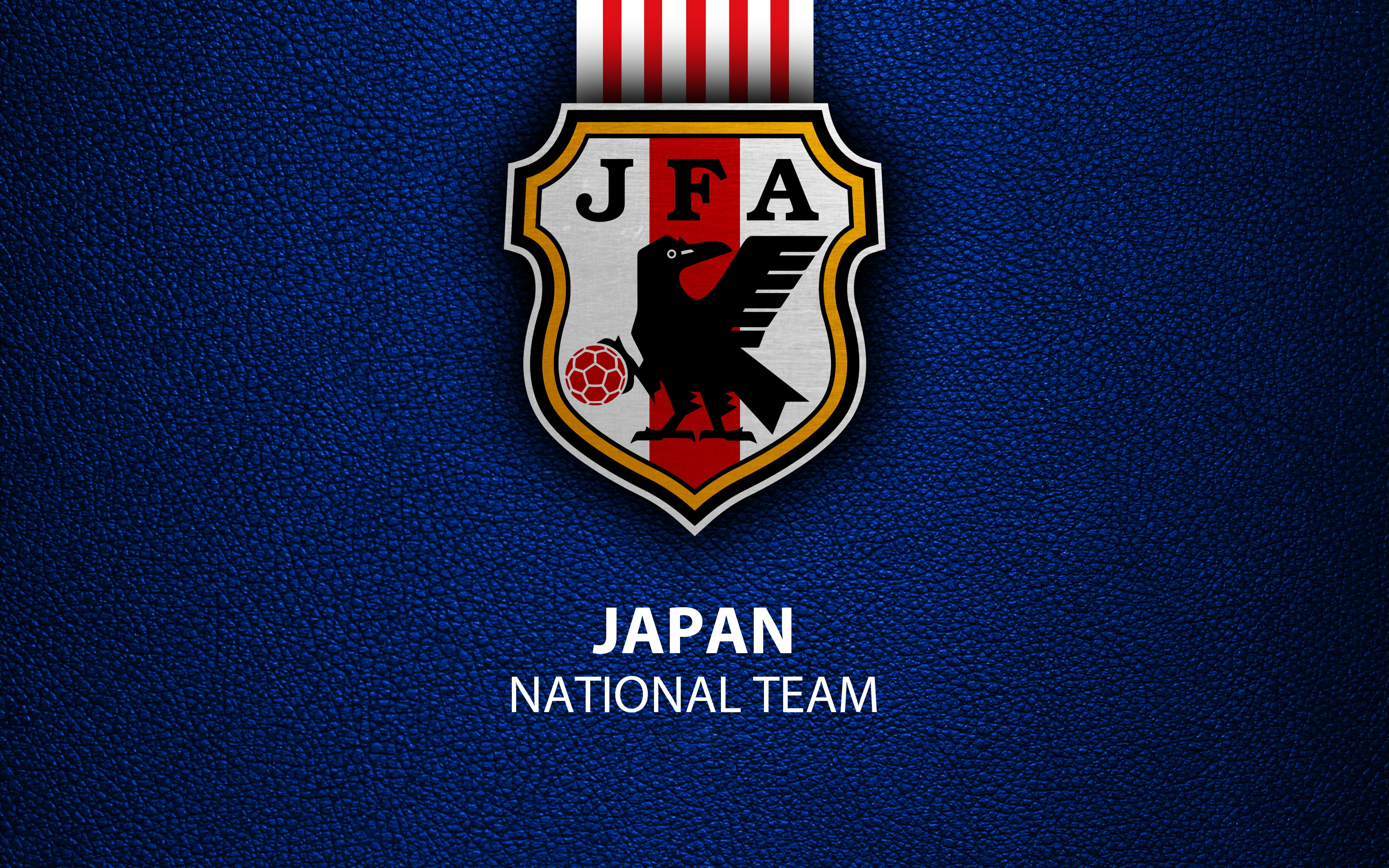 Emblem, Logo, 4K, Soccer, Japan National Football Team, Japan, HD Wallpaper