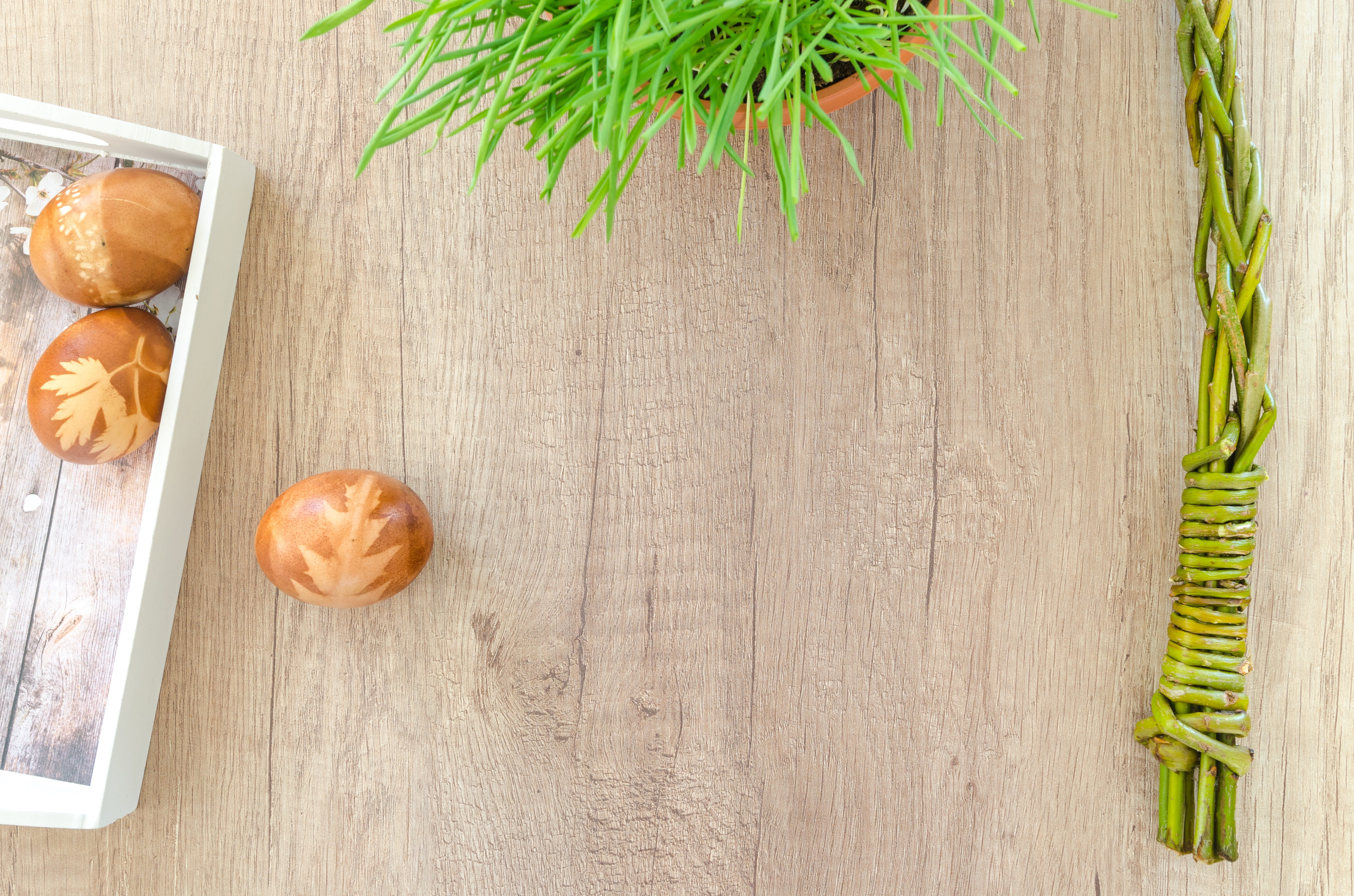 junk, spice, table, 5K, brown, freshness, vegetable, easter, easter eggs, happiness, food and drink, baked, indoors, goat willow, plant, blue, herb, dark, HD Wallpaper