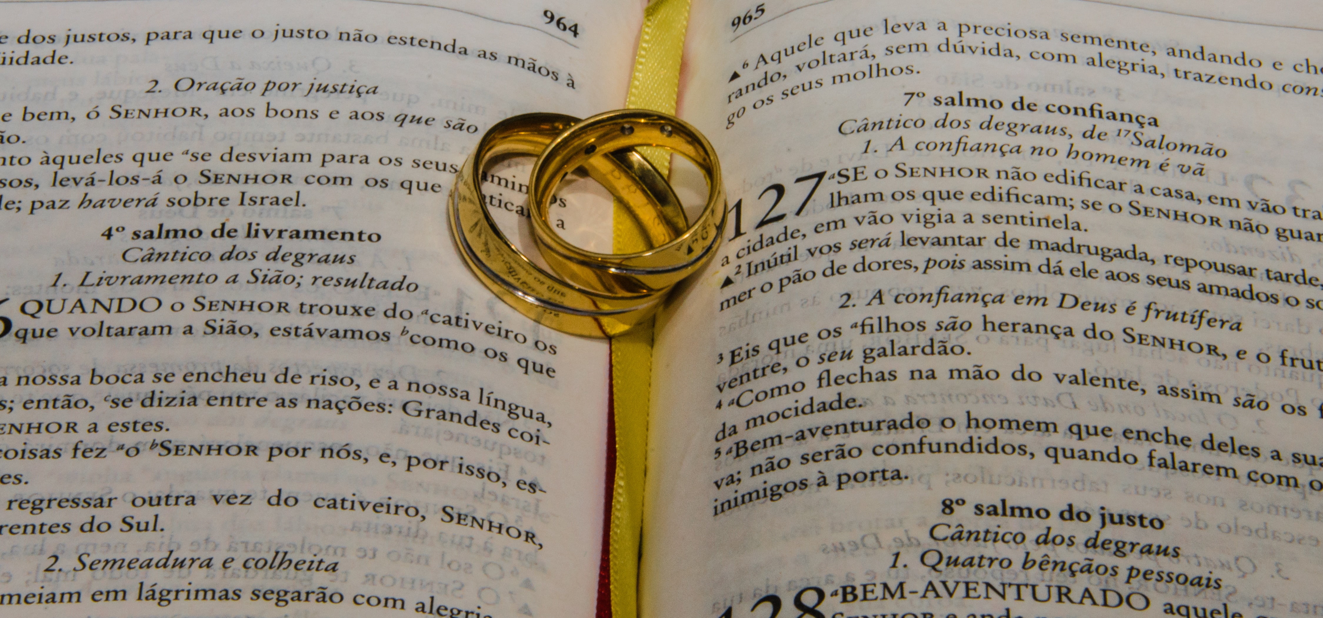 marriage, ring, union, celebration, book, open, gold colored, love, western script, text, emotion, prayer, spirituality, blessing, wedding, positive emotion, HD Wallpaper