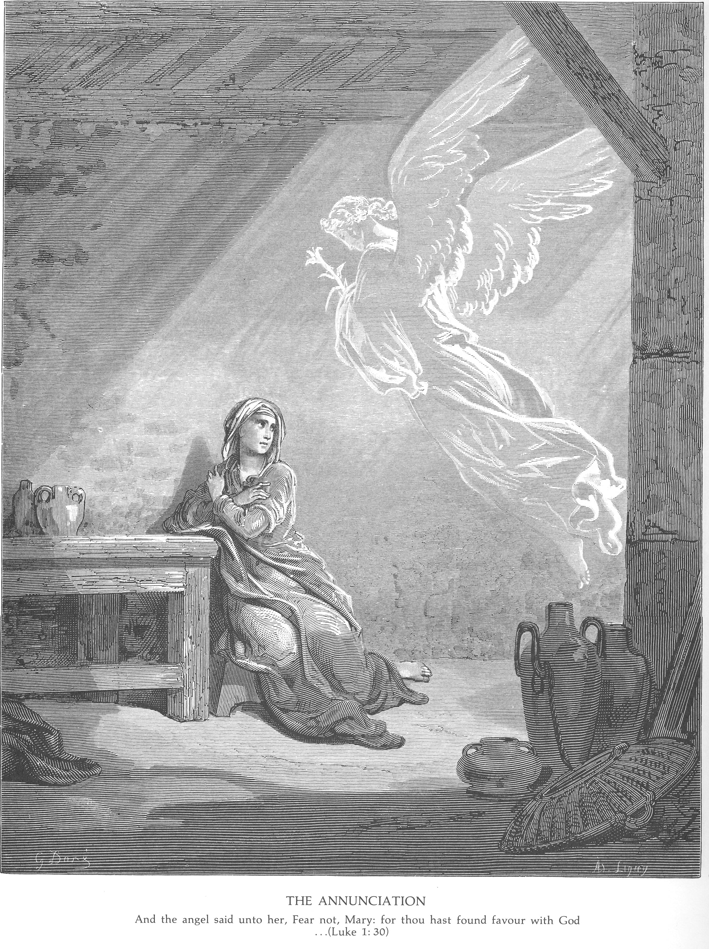 monochrome, 2K, Christianity, lithograph, angel, Virgin Mary, Holy Bible, Phone HD Wallpaper