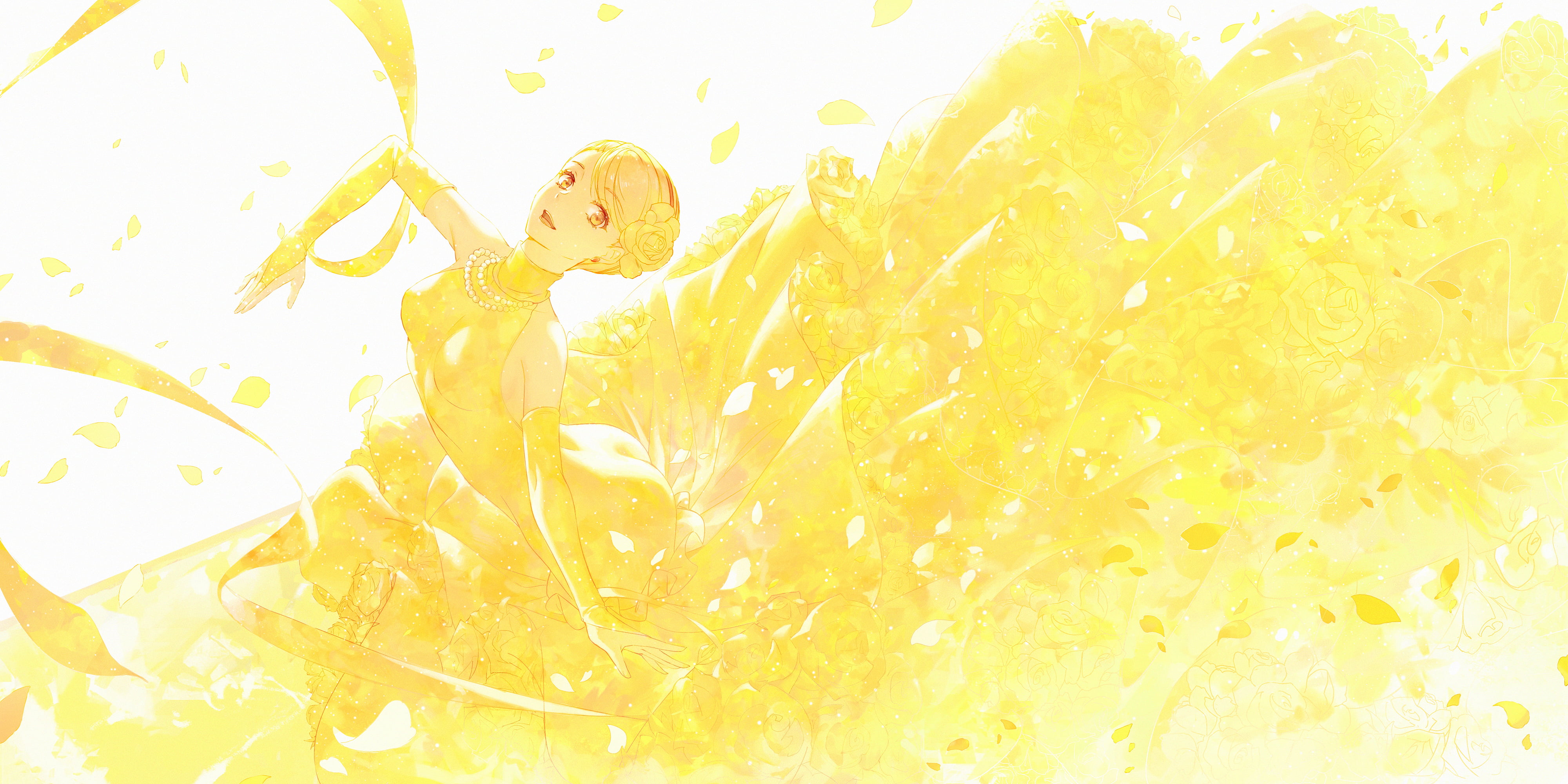 Ballroom e Youkoso, Anime, 4K, Mako Akagi, HD Wallpaper