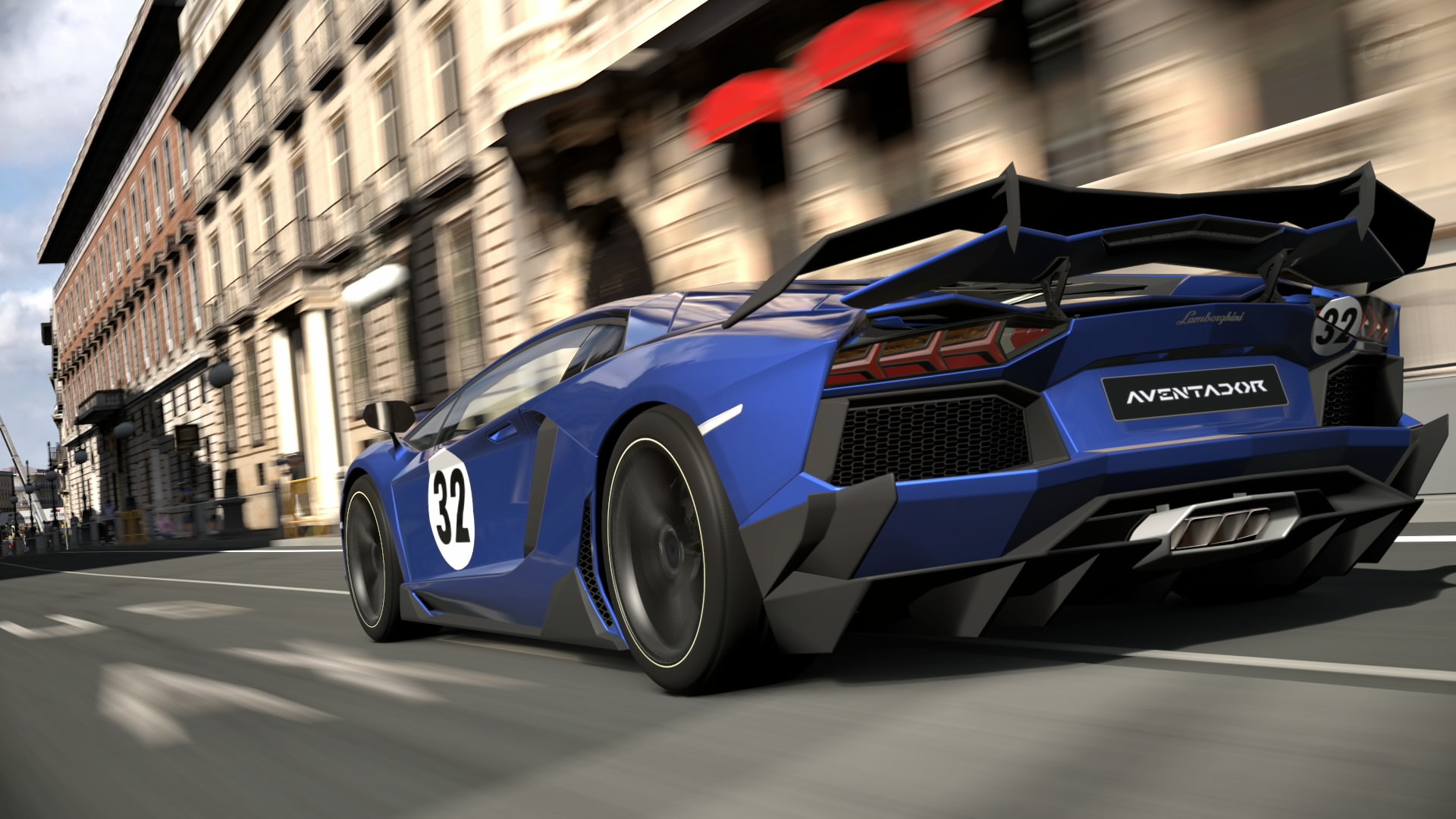Gran Turismo 6, Gran Turismo, Valencia, Lamborghini Aventador, car, Spain, supercars, video games, Madrid, 1080P, HD Wallpaper
