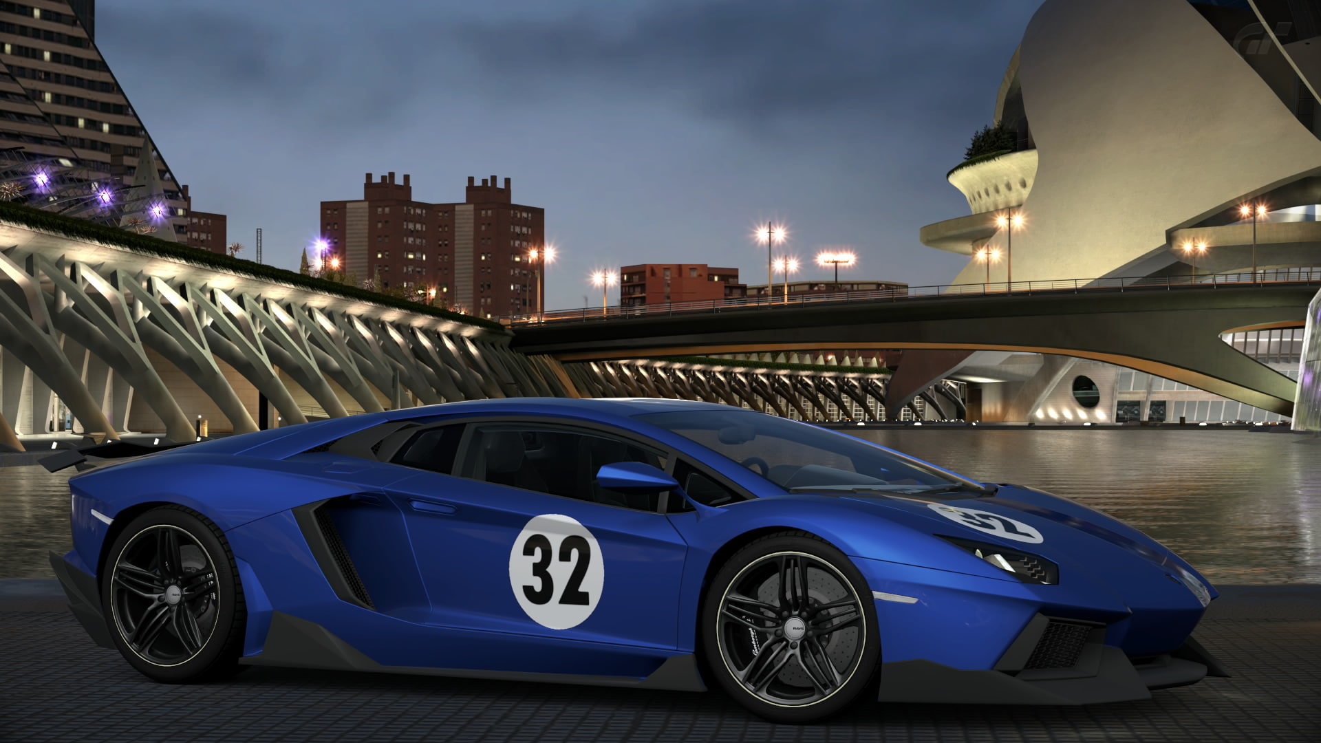 Spain, Madrid, Valencia, Gran Turismo 6, video games, Lamborghini Aventador, supercars, 1080P, HD Wallpaper