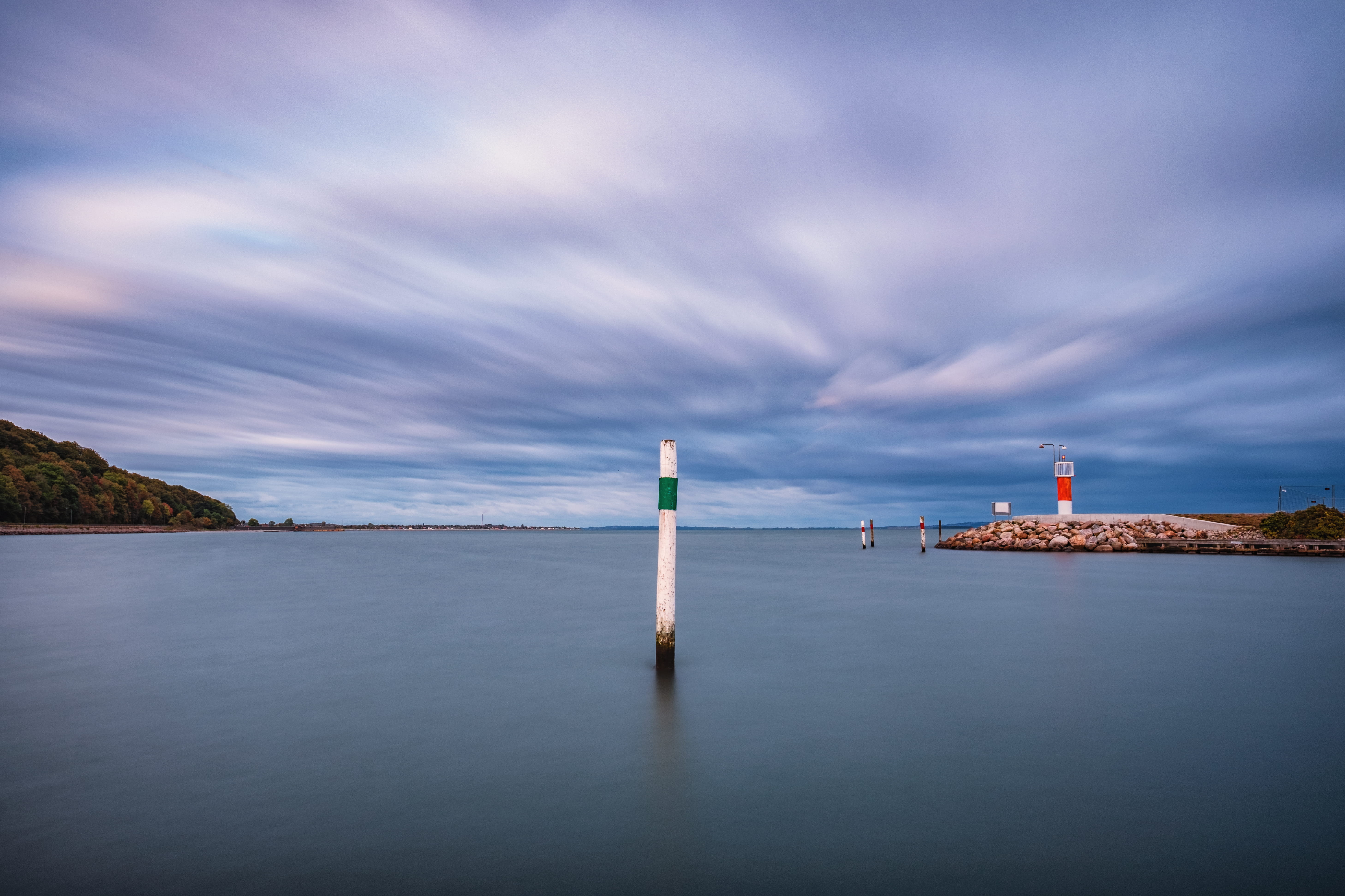 no people, protection, building exterior, scenics - nature, safety, beauty in nature, bay, sea, outdoors, guidance, tranquil scene, nature, tower, water, HD Wallpaper