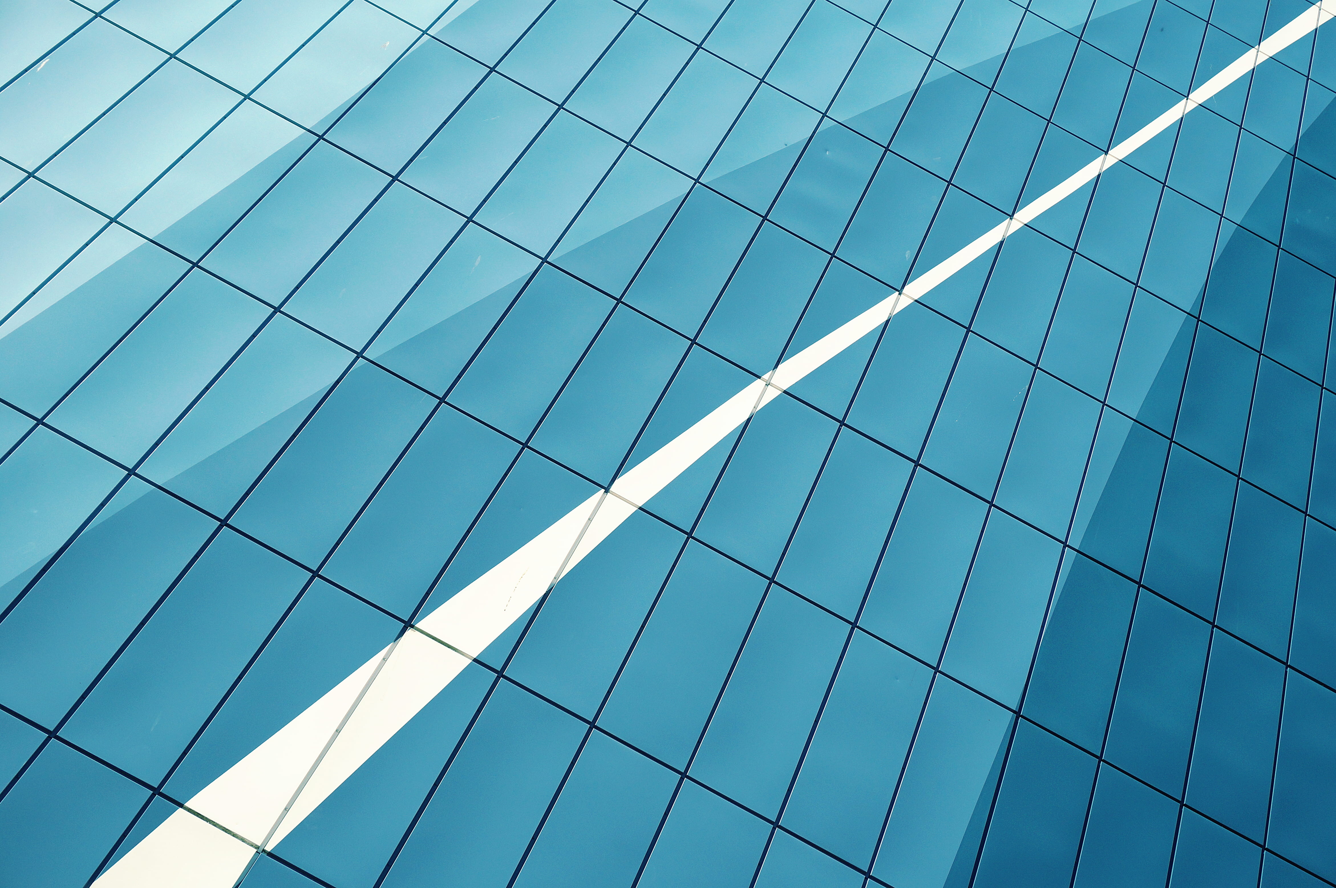 office building exterior, streak, structure, glass, shape, denmark, design, building exterior, line, pattern, aarhu, no people, modern, untitled, glass building, HD Wallpaper