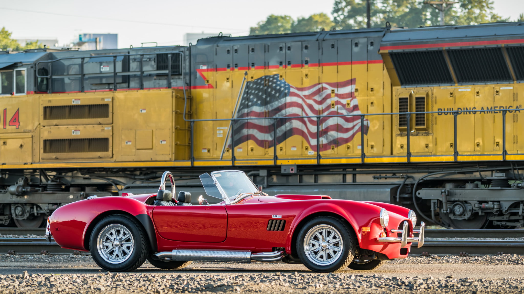 Car, Sport Car, Excalibur Cobra, Vehicles, Red Car, 1080P, HD Wallpaper