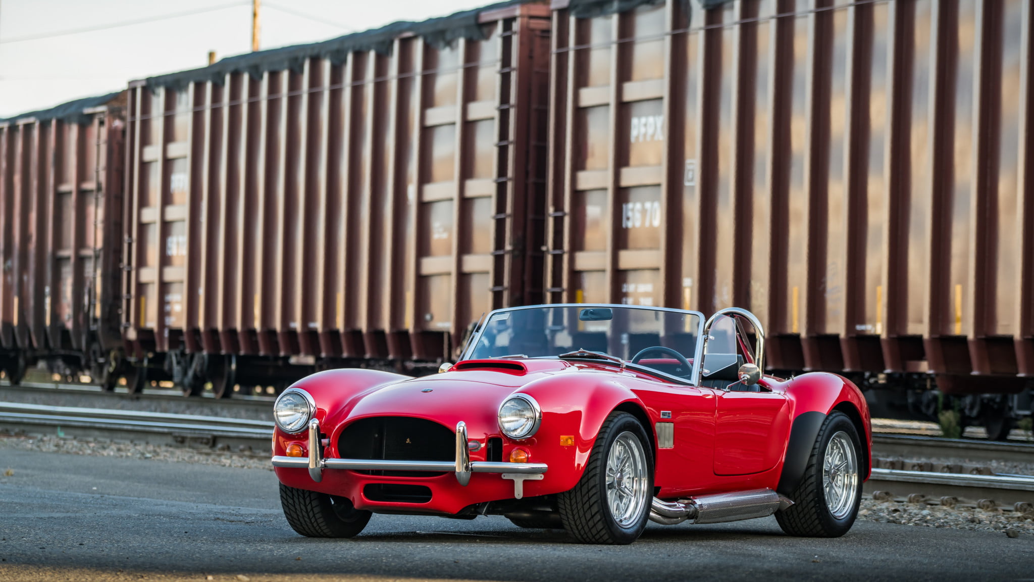 Car, 1080P, Red Car, Vehicles, Excalibur Cobra, Sport Car, HD Wallpaper