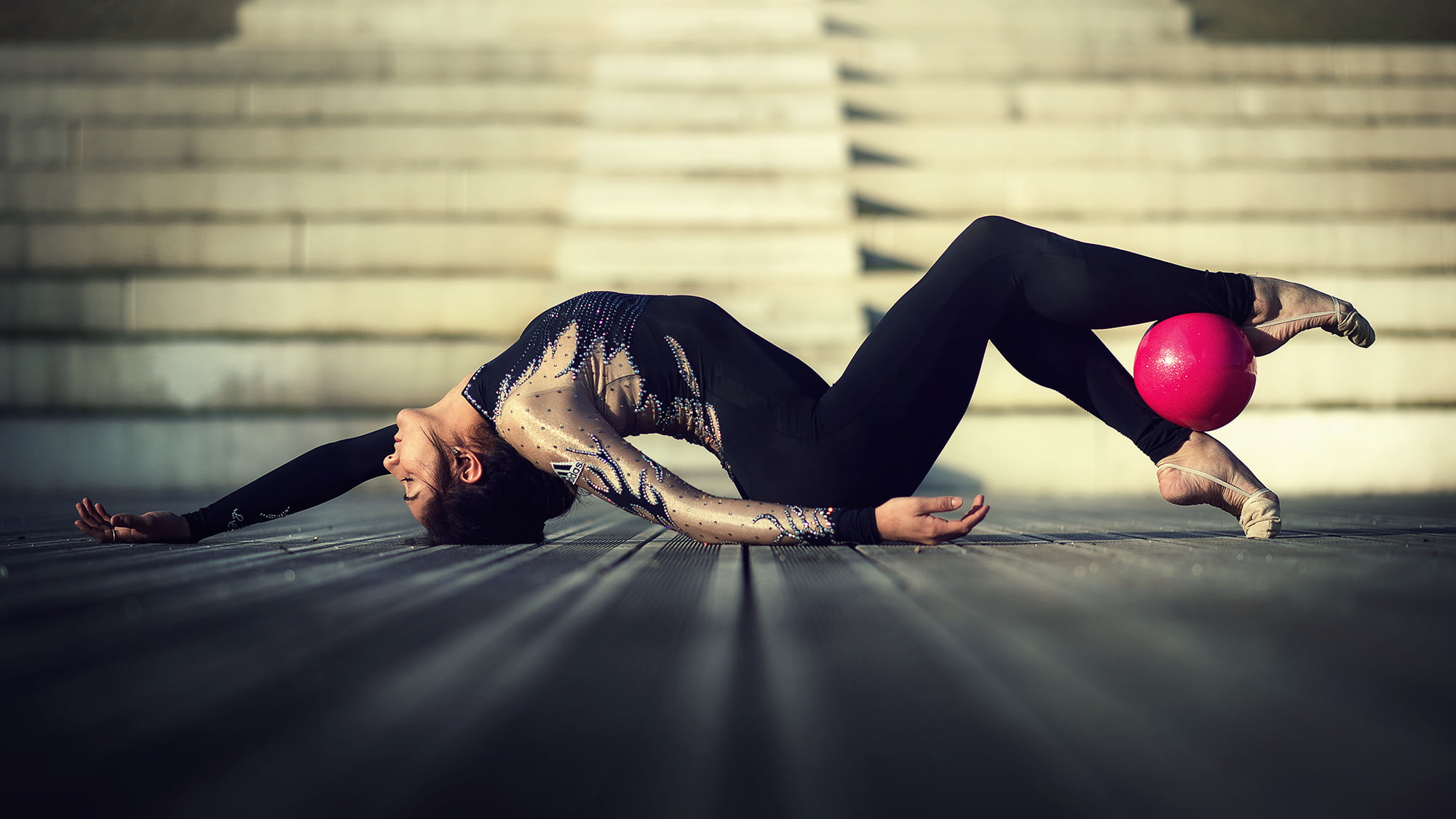 sports Training, Dance, men, vitality, balance, young Adult, muscular Build, one Person, Gymnastics, sports Clothing, caucasian Ethnicity, people, beautiful, HD Wallpaper