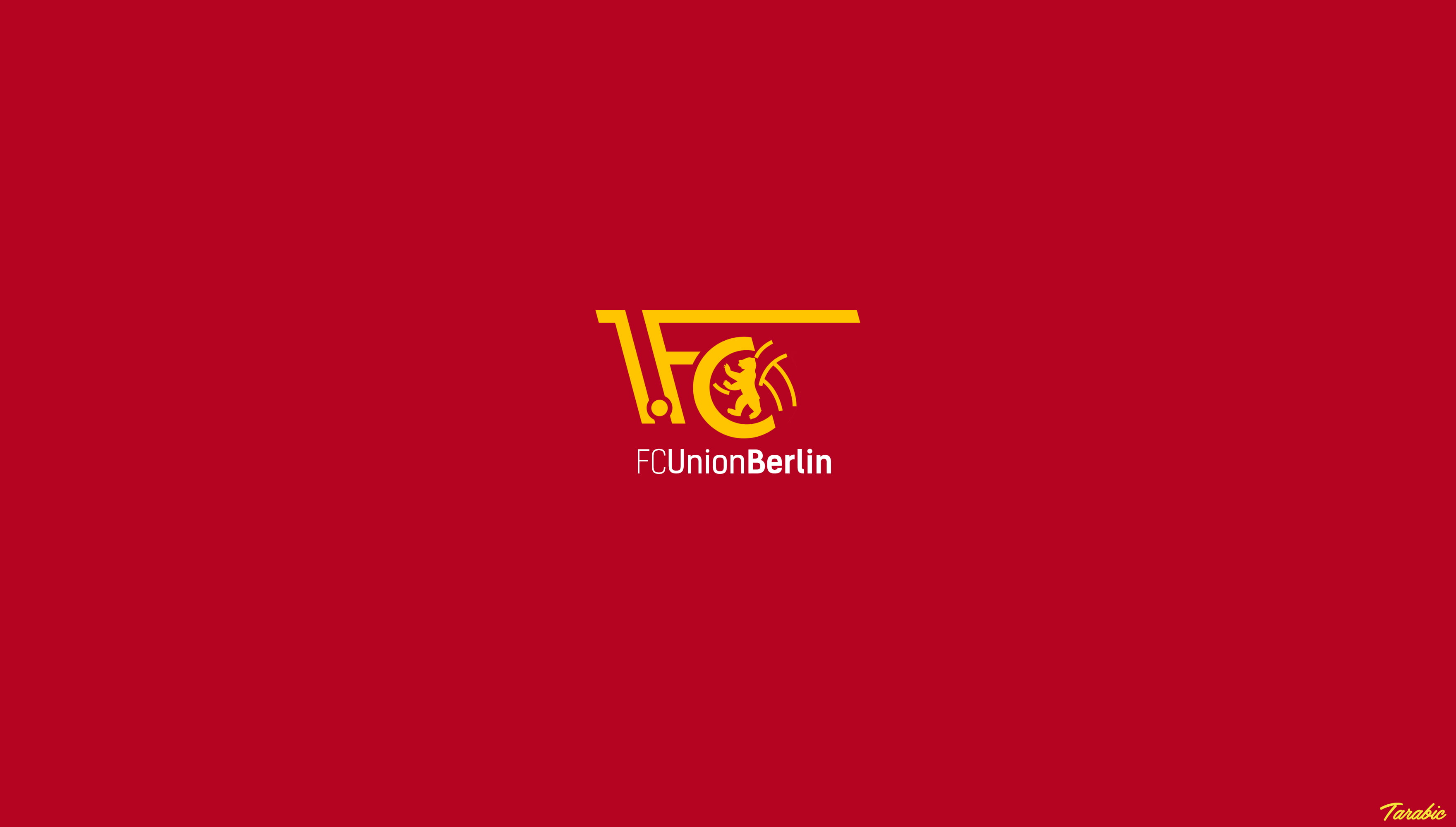 Soccer, 1. FC Union Berlin, 2K, Emblem, Logo, HD Wallpaper