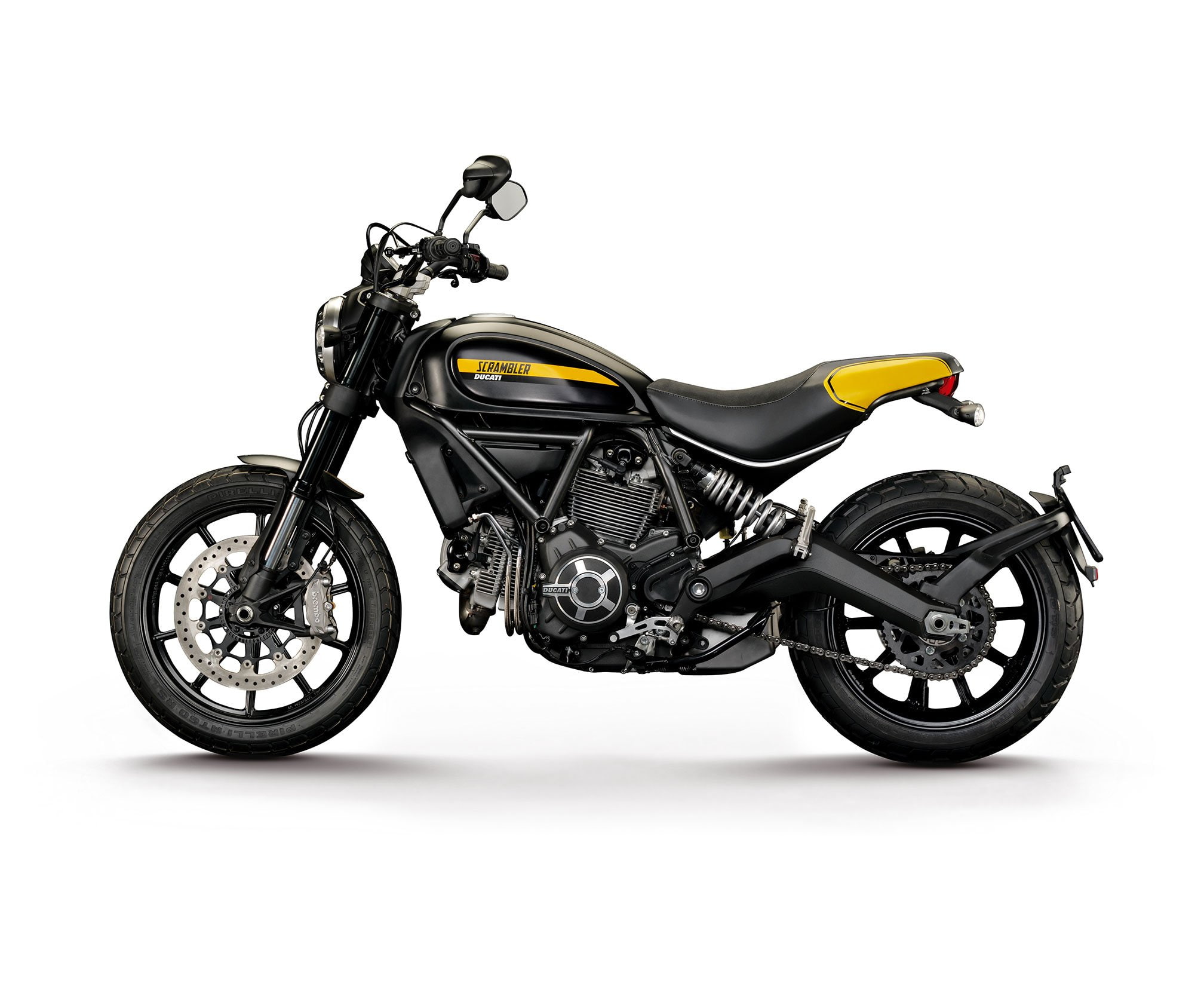 ducati, motorcycle, throttle, 2016, full, motorbike, 1080P, bike, scrambler, HD Wallpaper