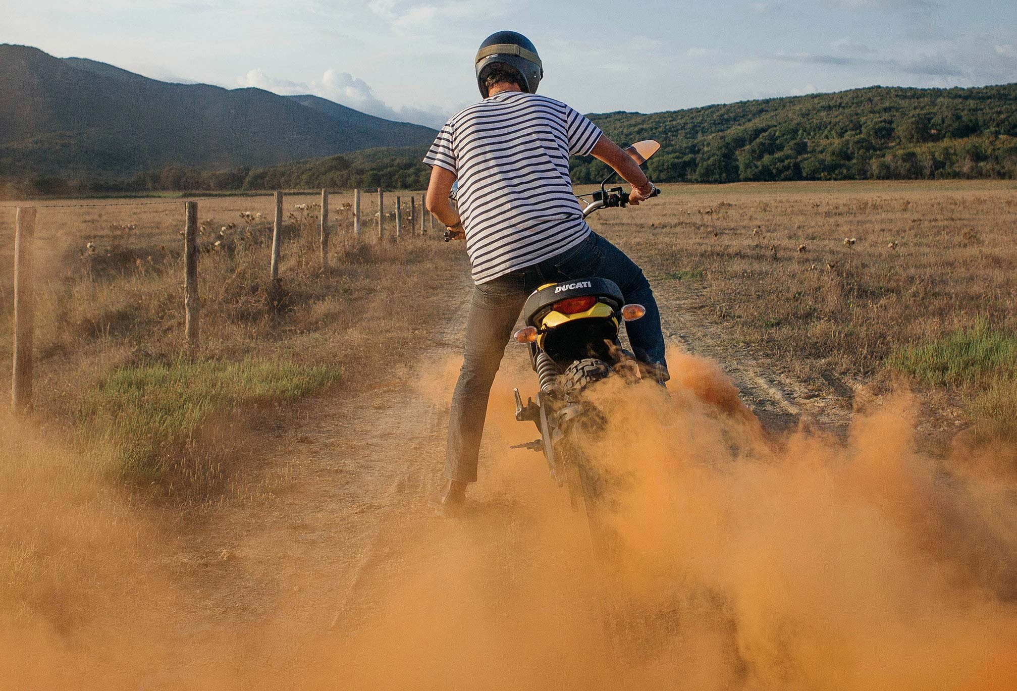 ducati, 2015, 1080P, dirtbike, scrambler, throttle, full, HD Wallpaper