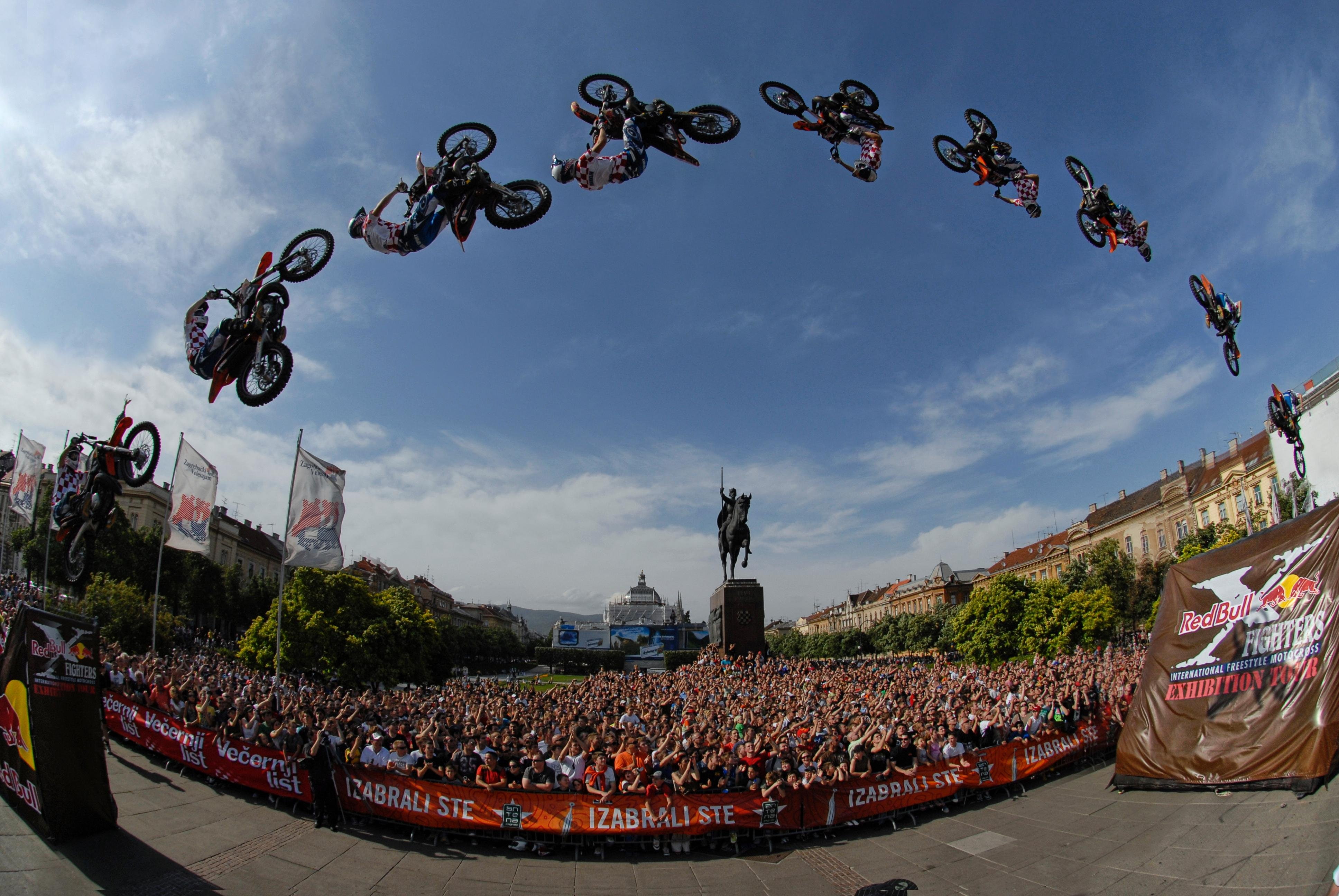 4K, moto, dirtbike, motorbike, extreme, bike, freestyle, motocross, dirt, HD Wallpaper