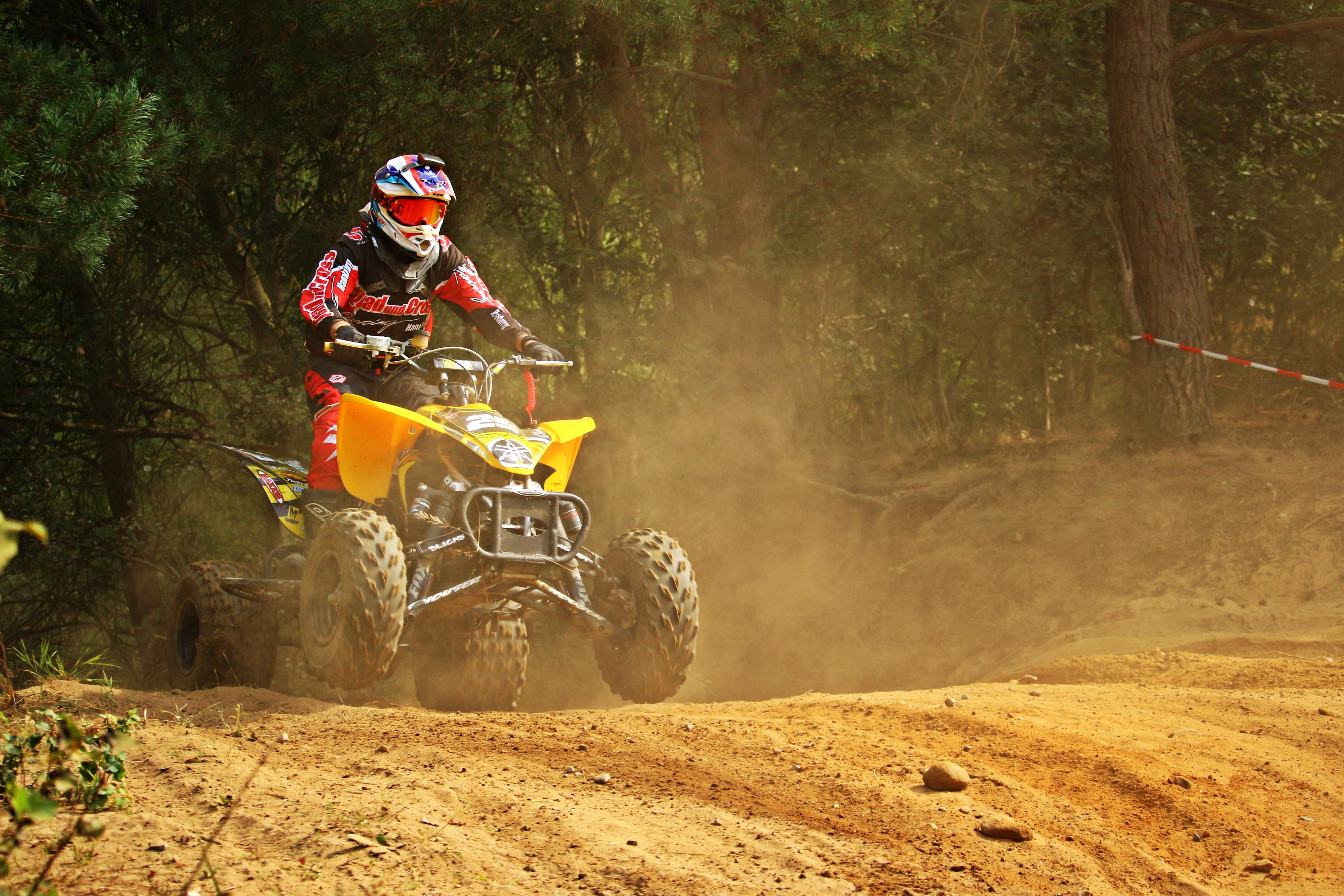 outdoors, motorsport, man, riding, motorcycle Racing, 5K, transportation, speed, cross, quad, driving, engine, sports helmet, enduro, skill, road, competition, HD Wallpaper