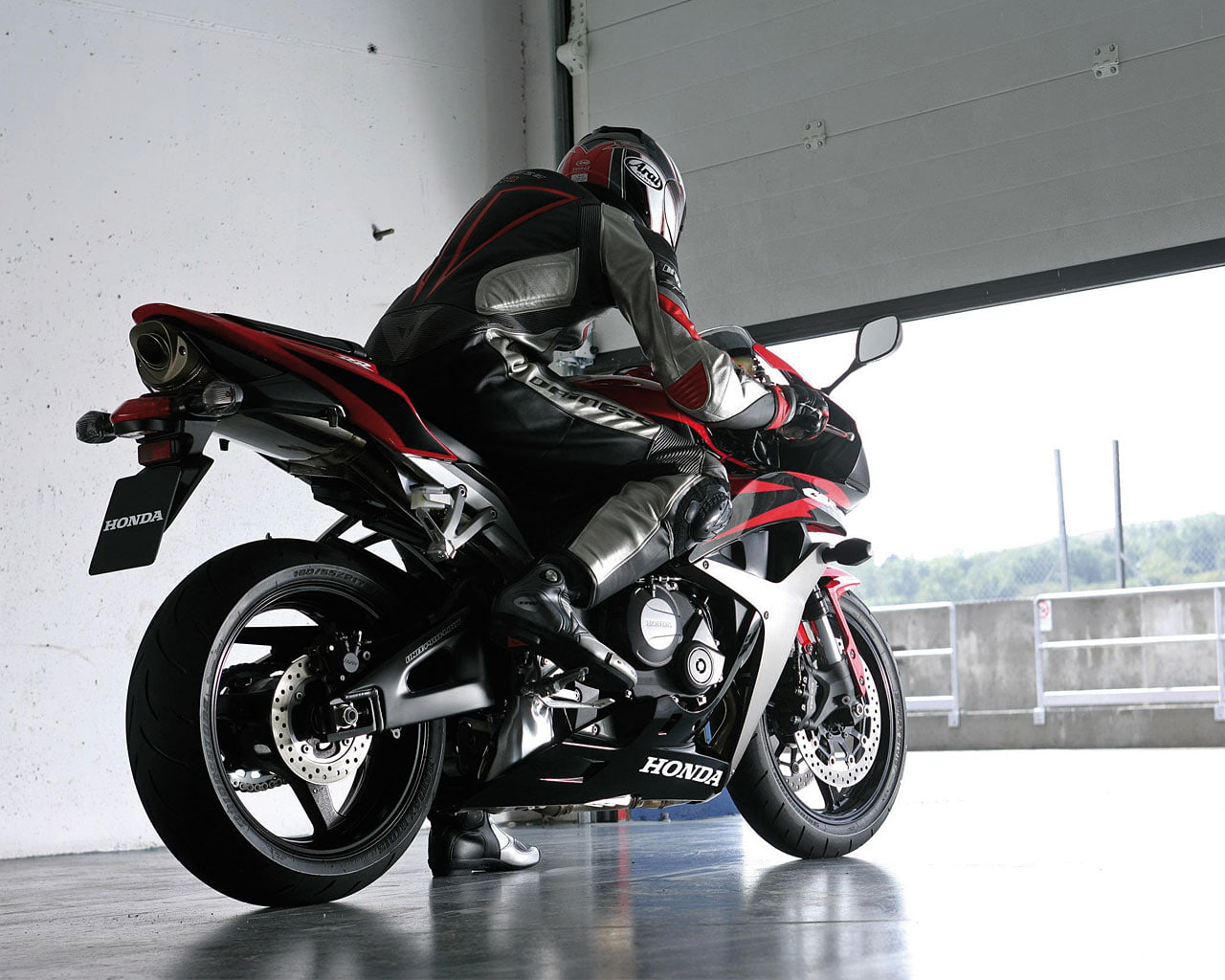 motorcycle, honda, 720P, cBR 600, motorsport, HD Wallpaper