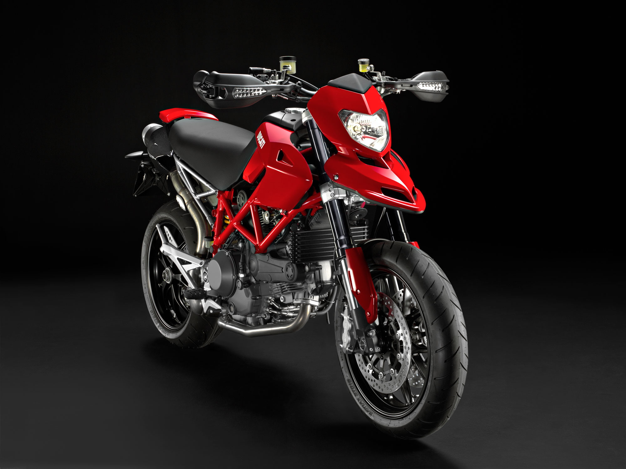 2012, 1080P, ducati, 1100, evo, hypermotard, HD Wallpaper
