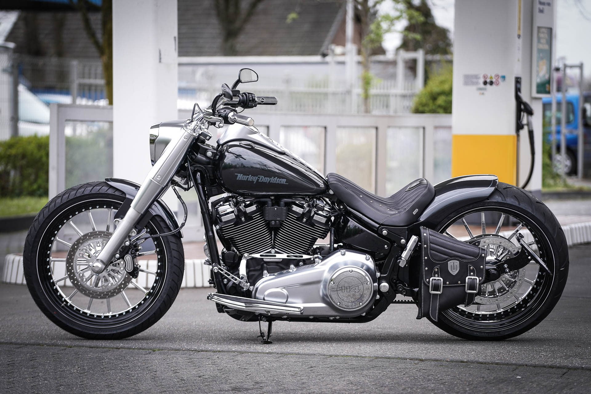 1080P, Custom Motorcycle, Harley-Davidson, Motorcycles, Thunderbike Customs, HD Wallpaper