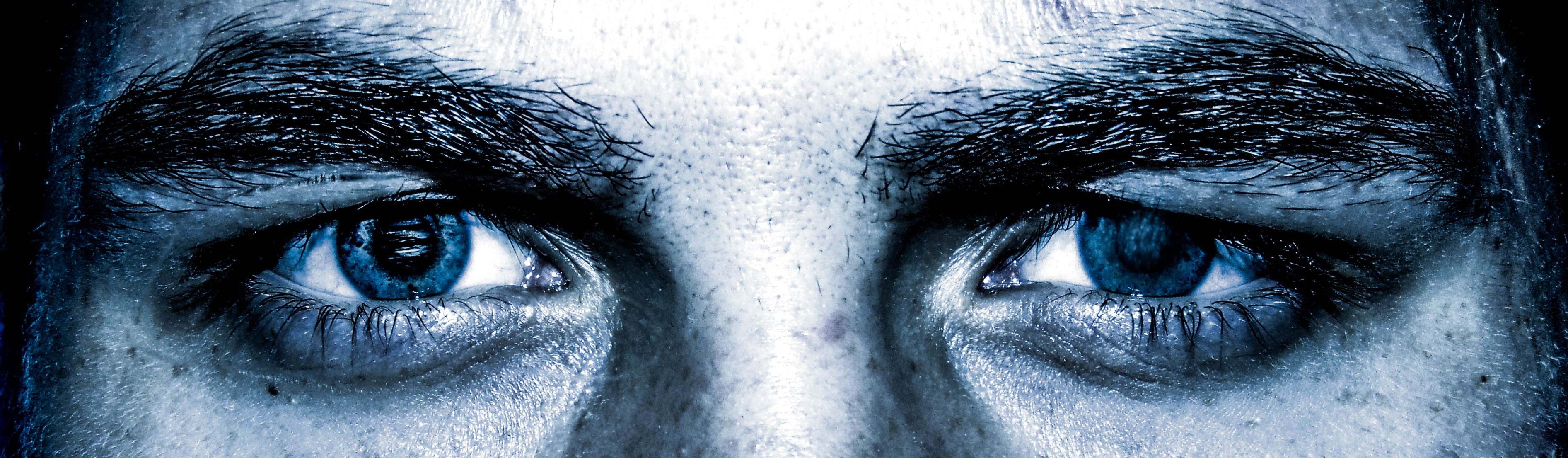 one person, blue eyes, human body part, body part, iris - eye, Fred Durst, people, eyesight, adult, blue, eye, eyeball, sensory perception, men, real people, HD Wallpaper