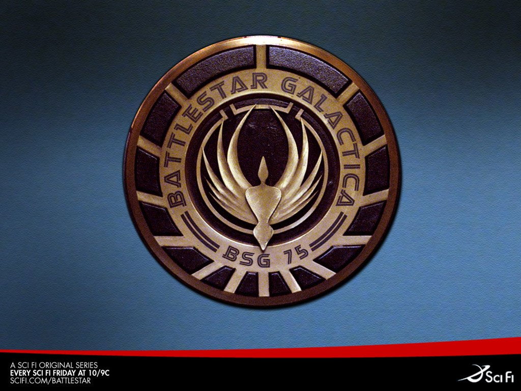 Battlestar Galactica, 480P, Logo, Battlestar Galactica (2003), HD Wallpaper