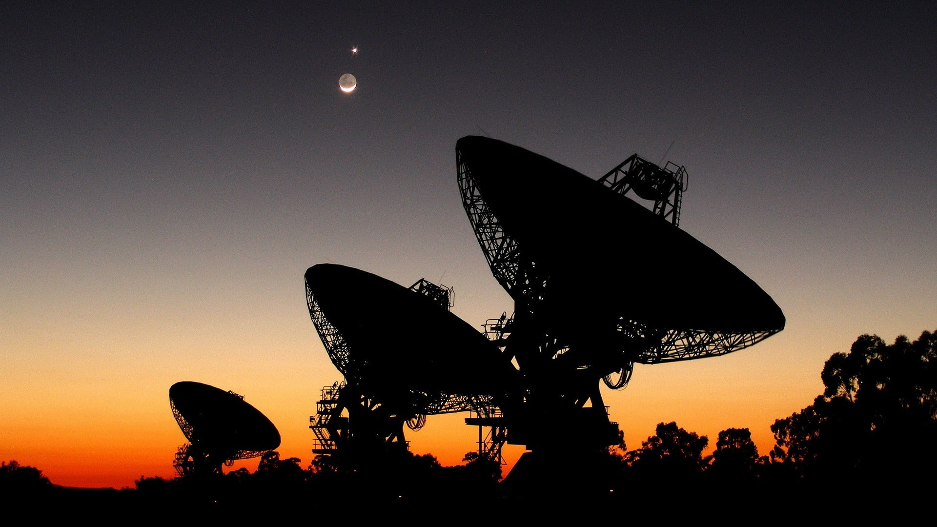 evening, antenna, 1080P, HD Wallpaper
