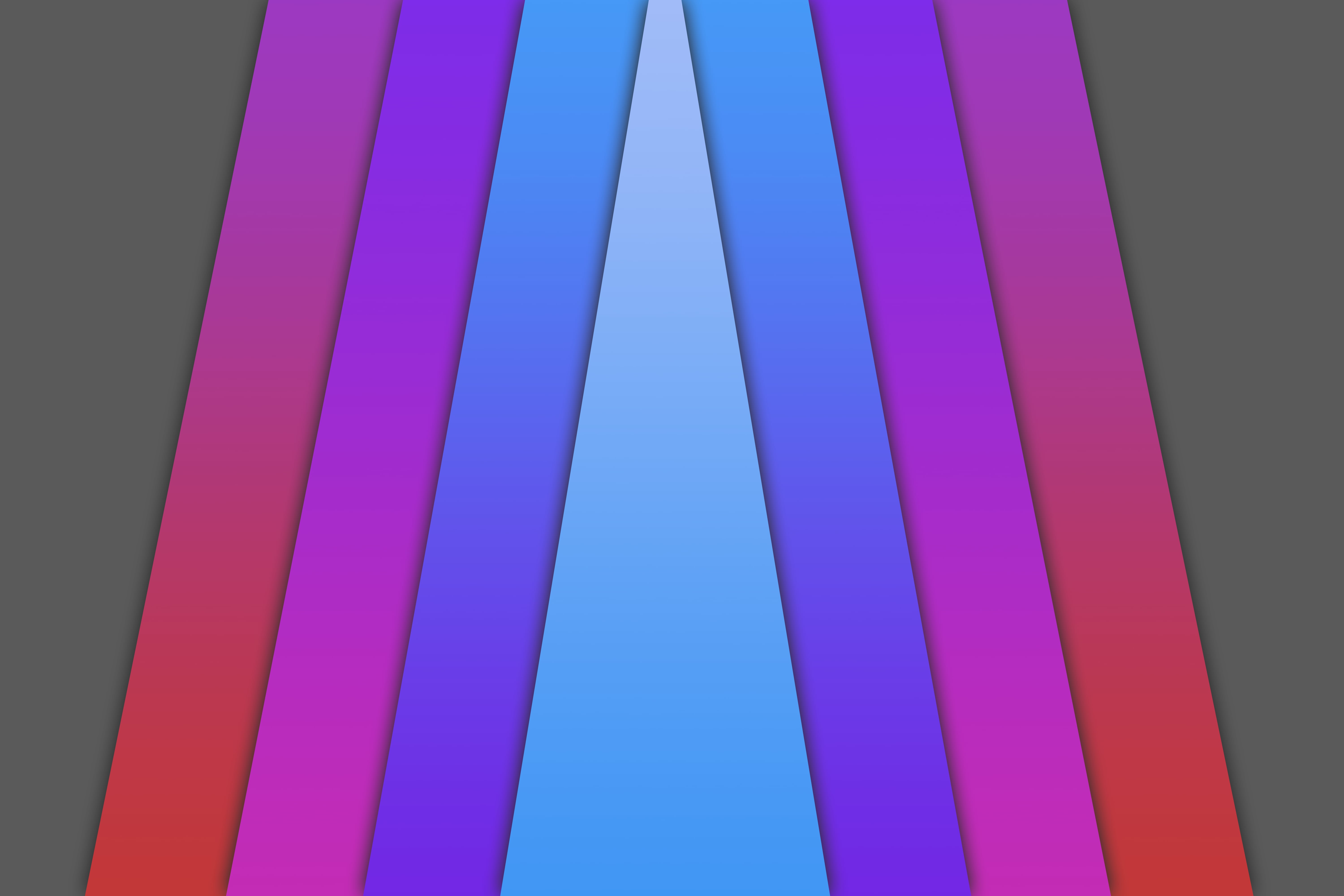 violet, 5K, triangle, radixlsd, abstract, simple, HD Wallpaper