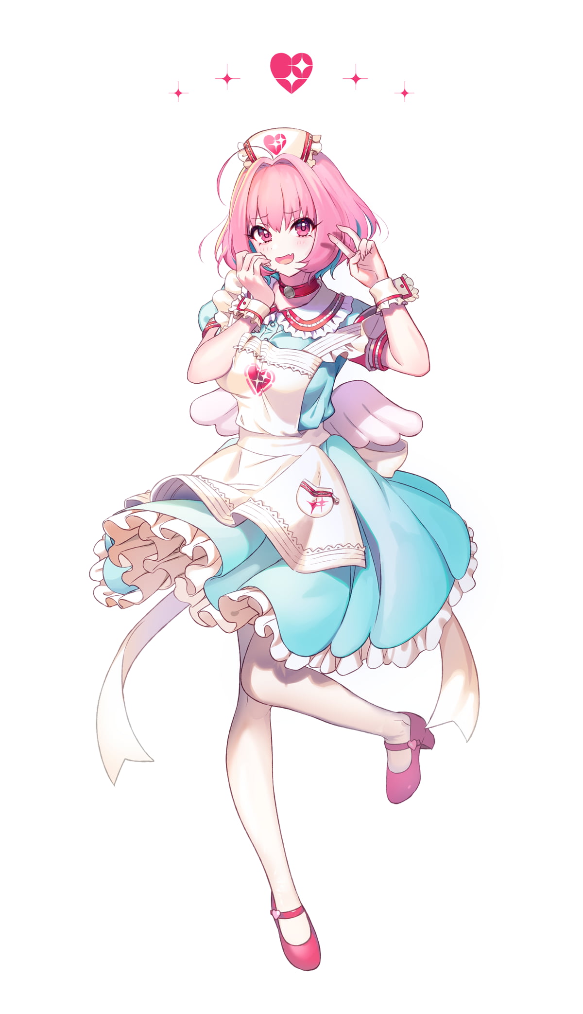 1080P, anime girls, simple background, anime, Riamu Yumemi, Phone HD Wallpaper
