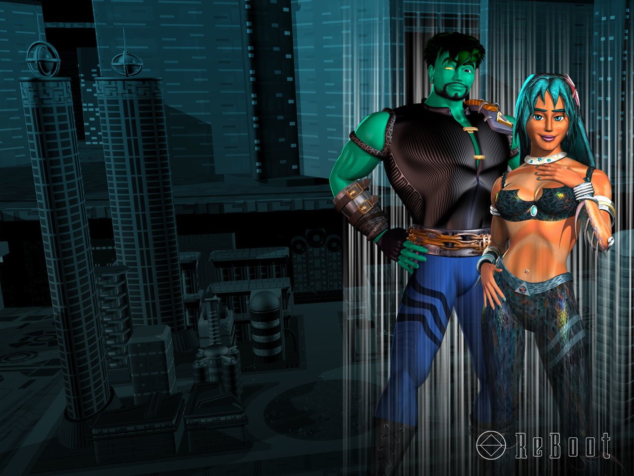 ReBoot, 720P, TV Show, HD Wallpaper