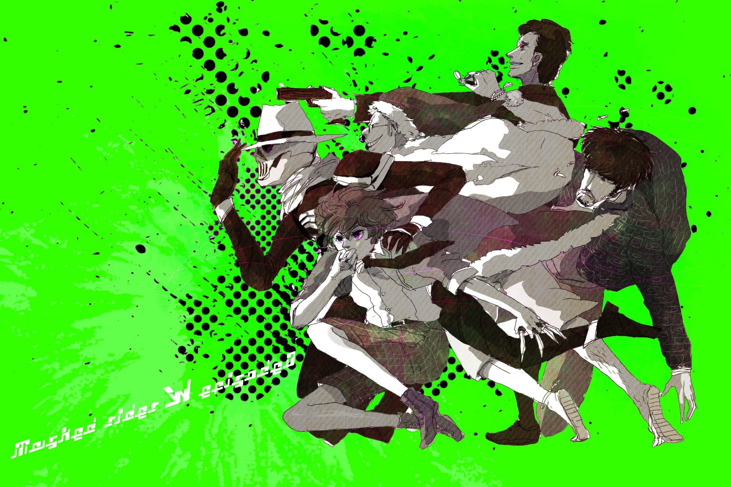 manga, kamen rider, action, superhero, kaman, tokusatsu, 720P, anime, rider, series, sci fi, HD Wallpaper