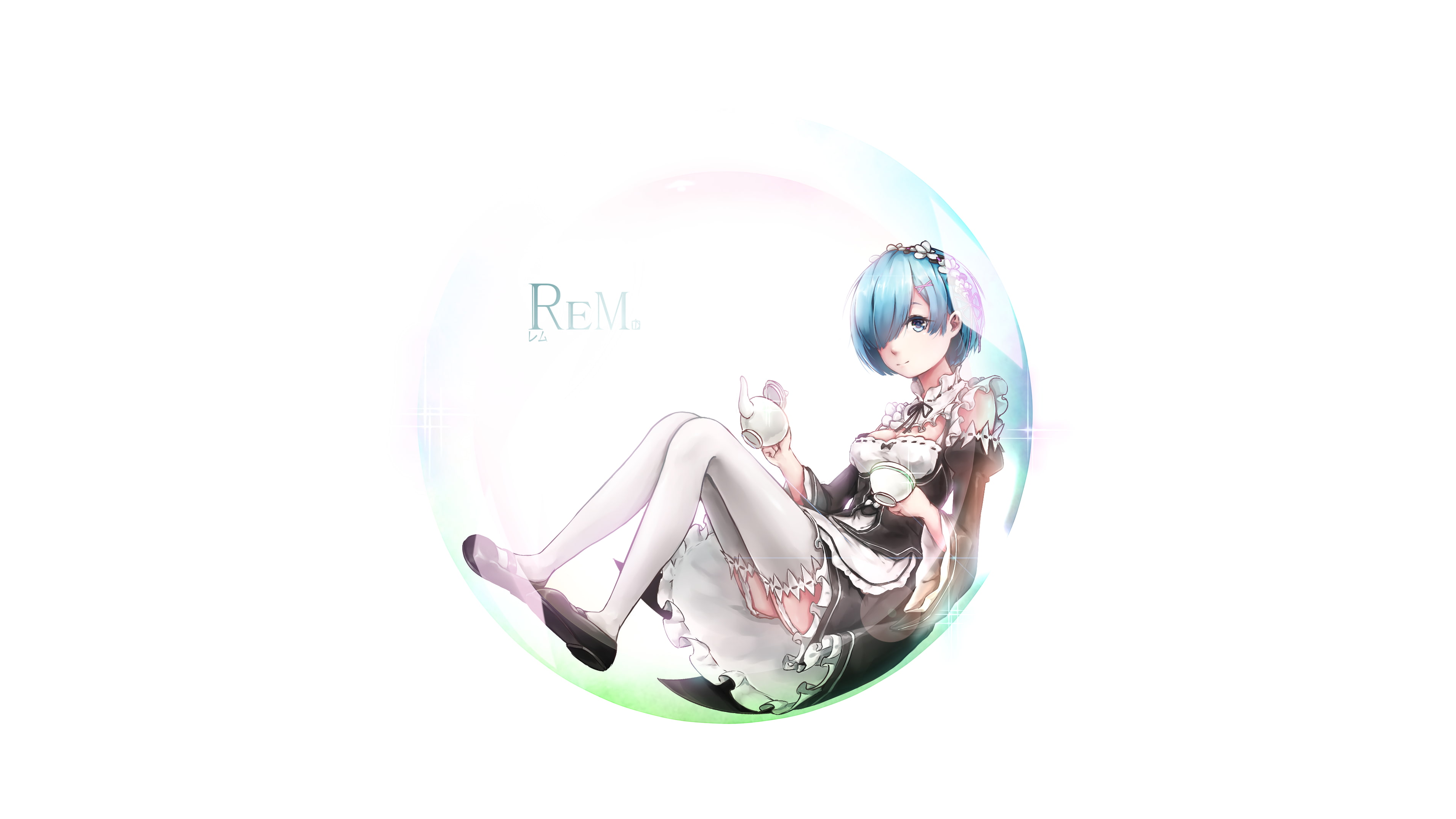 rem, digital composite, shape, holding, global communications, reflection, indoors, one eye, coffee service, studio shot, copy space, white background, HD Wallpaper
